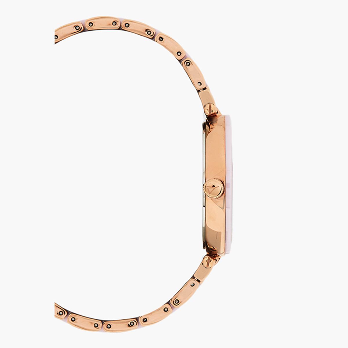 ساعة يد تناظريّة بقرص أبيض للنساء من اكستازي E9506-KBPMP-women-watchesandjewellery-watches-image-2