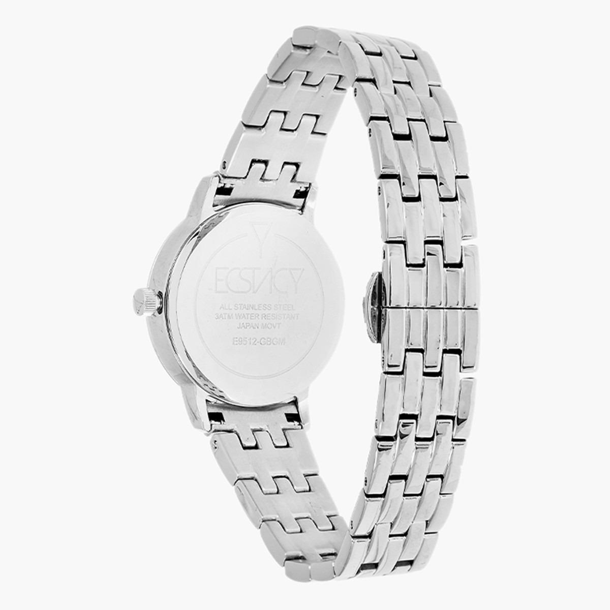 ساعة يد تناظريّة بقرص أبيض للنساء من اكستازي E9512-SBSM-women-watchesandjewellery-watches-image-3