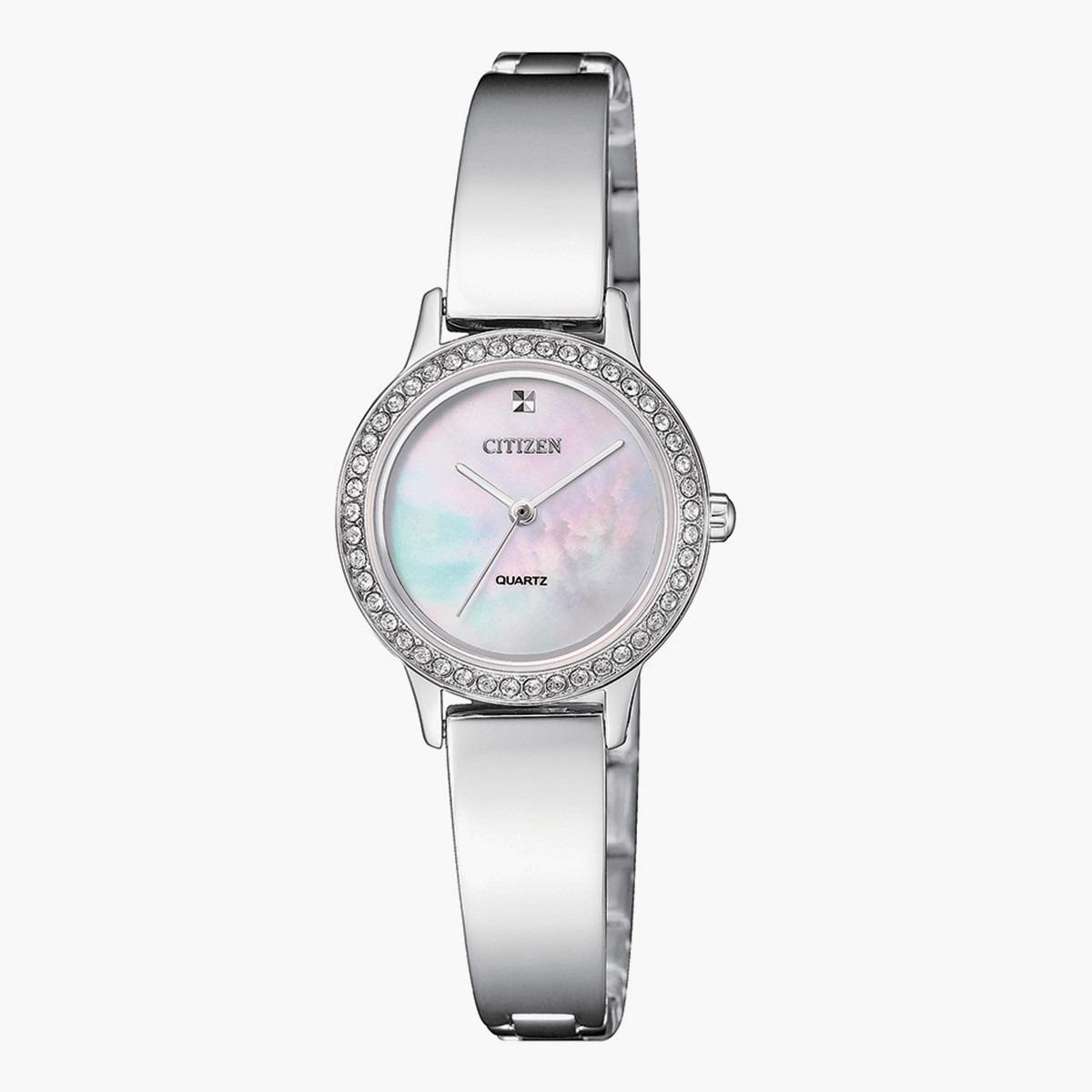 Citizen Women's Silver Analog Metal  Strap Watch EJ 6130 51D-women-watchesandjewellery-watches-image-1