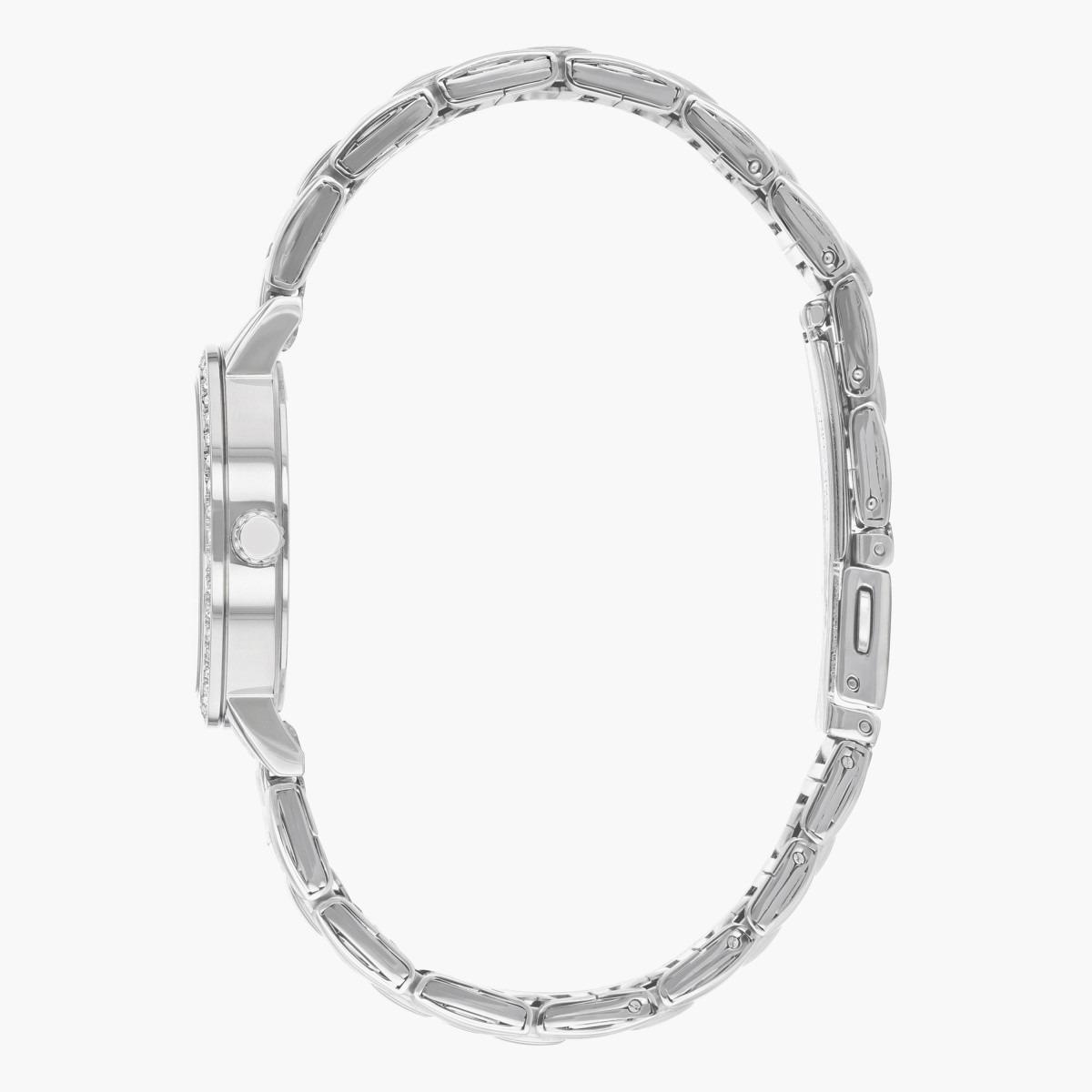 ساعة تناظرية فضيّة بحزام معدني للنساء من سيتيزن - EL3040 55L-women-watchesandjewellery-watches-image-3