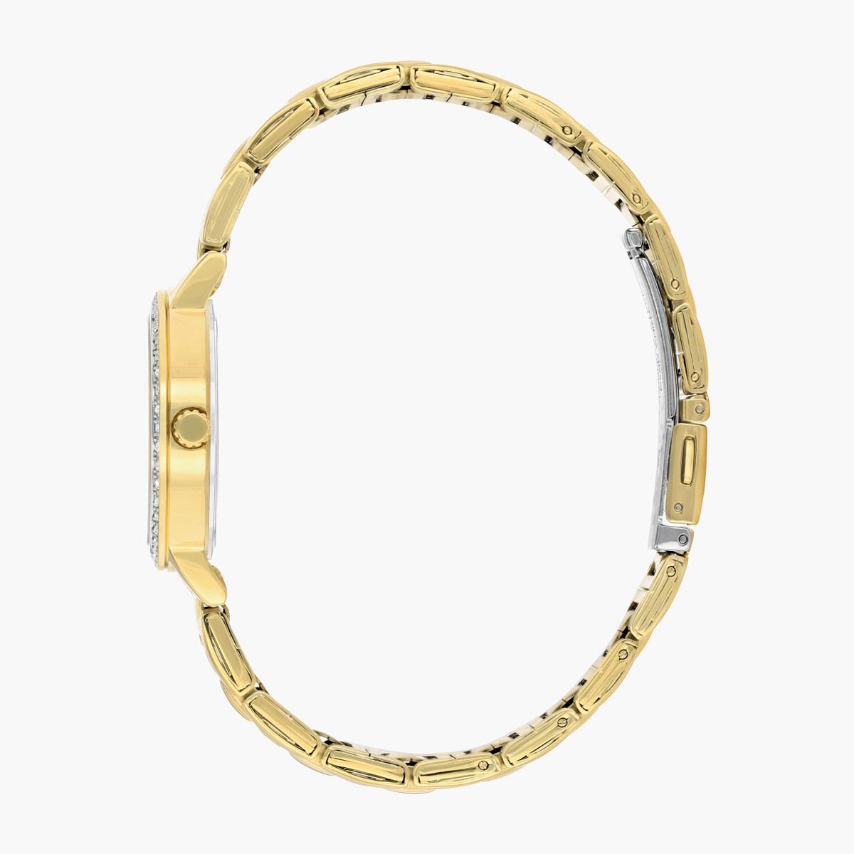ساعة تناظرية ذهبية بحزام معدني للنساء من سيتيزن - EL3042 50P-women-watchesandjewellery-watches-image-3