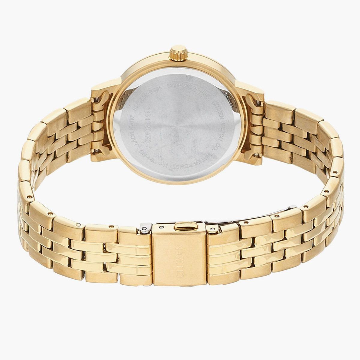 Citizen Women's Gold Analog Metal Strap Watch EL 3042 84A-women-watchesandjewellery-watches-image-2