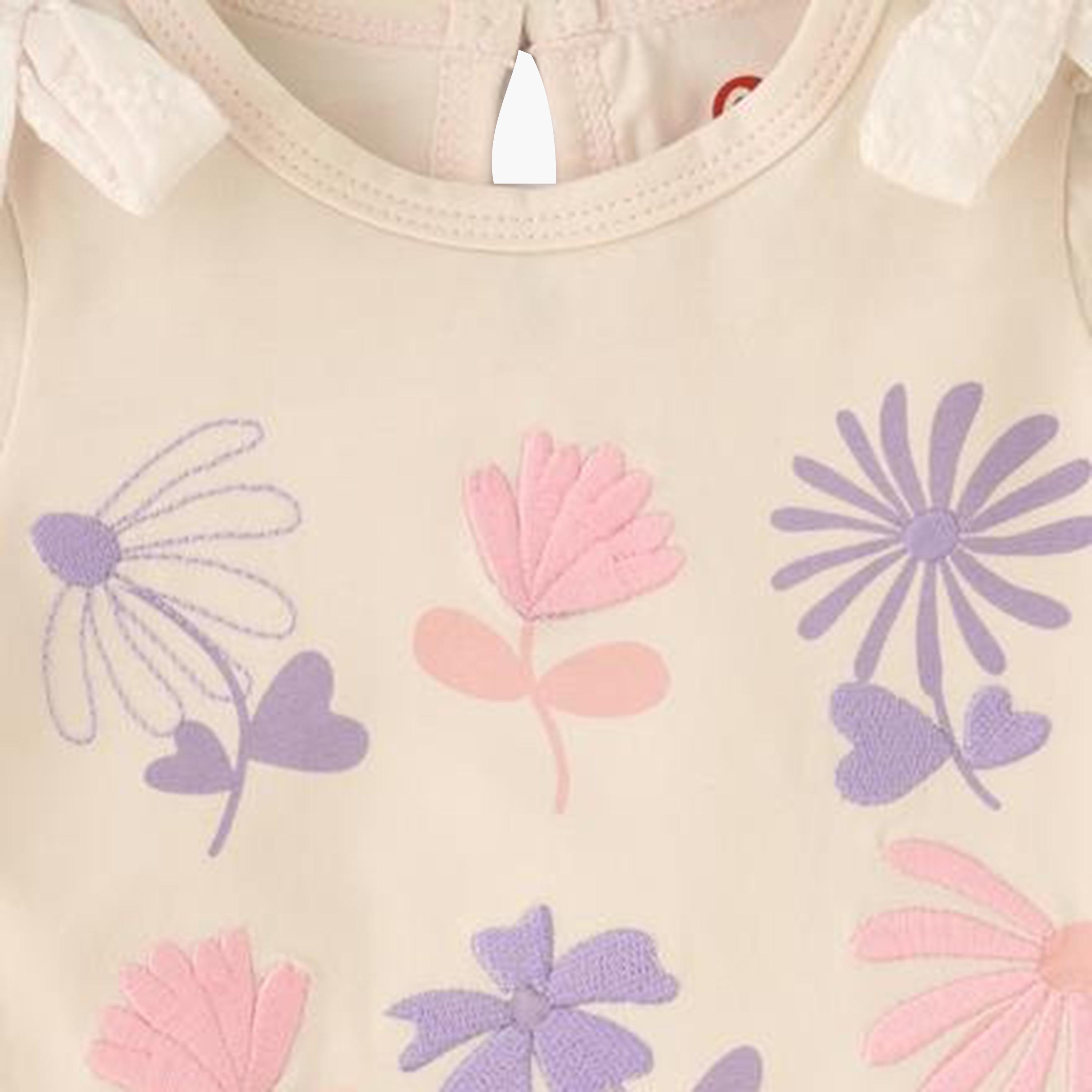 UniqKidz 2-Piece Cotton Hearts Printed Top & Shorts Set-baby-girls-clothing-setsandcoords-image-4