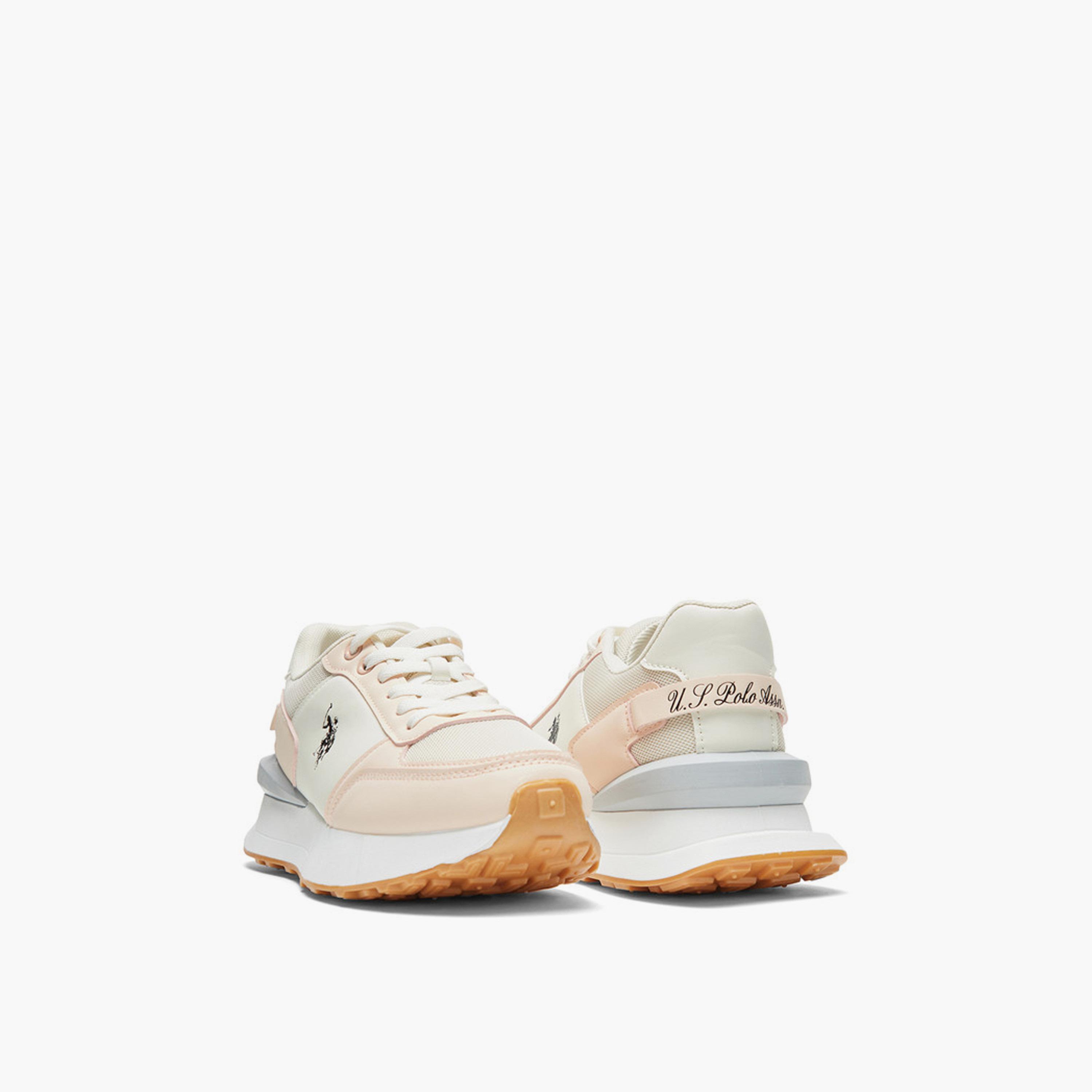 U.S. Polo Assn Women's Lace-Up Low Ankle Sneakers | ELOM-GLB-5FX-women-shoes-sneakers-image-2