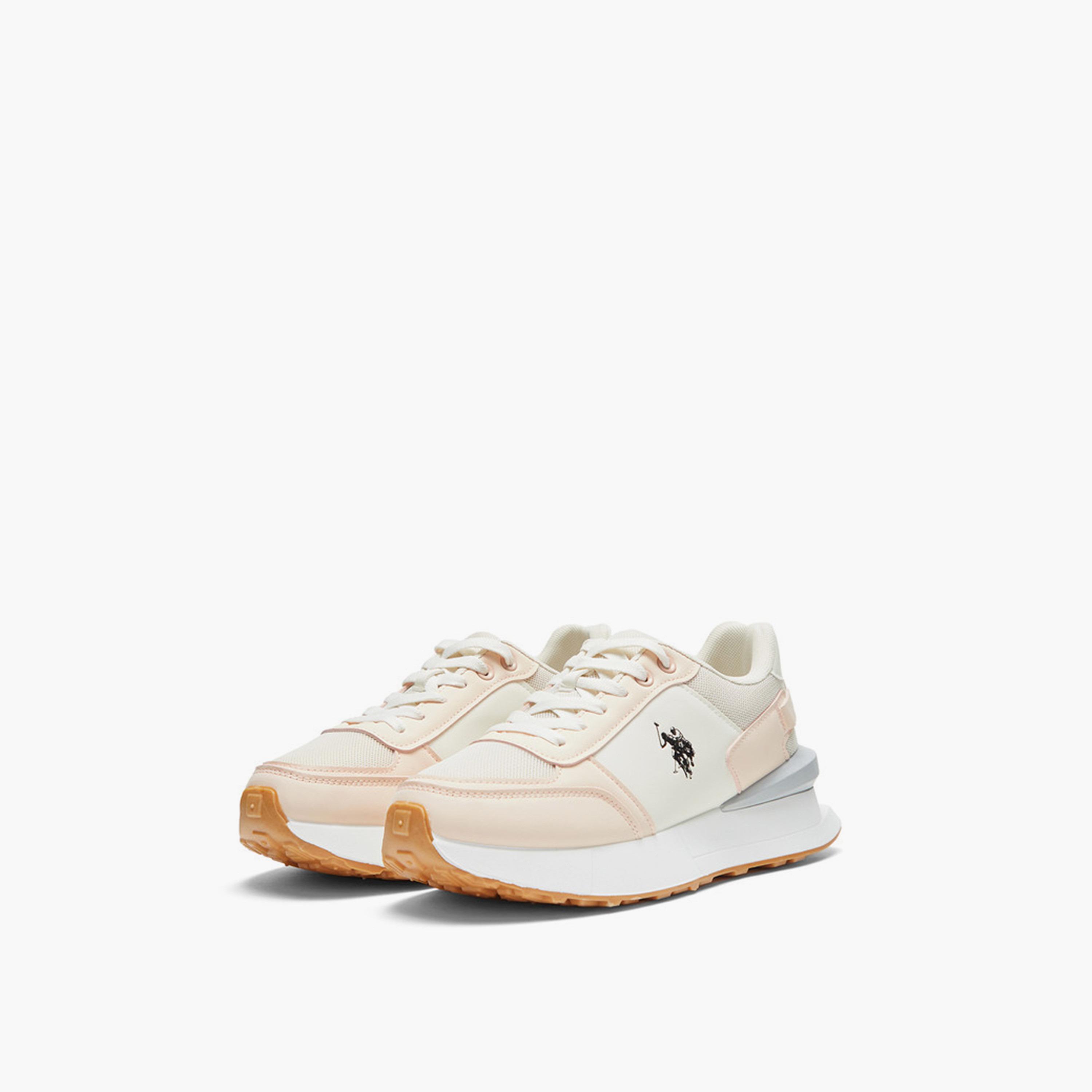 U.S. Polo Assn Women's Lace-Up Low Ankle Sneakers | ELOM-GLB-5FX-women-shoes-sneakers-image-4