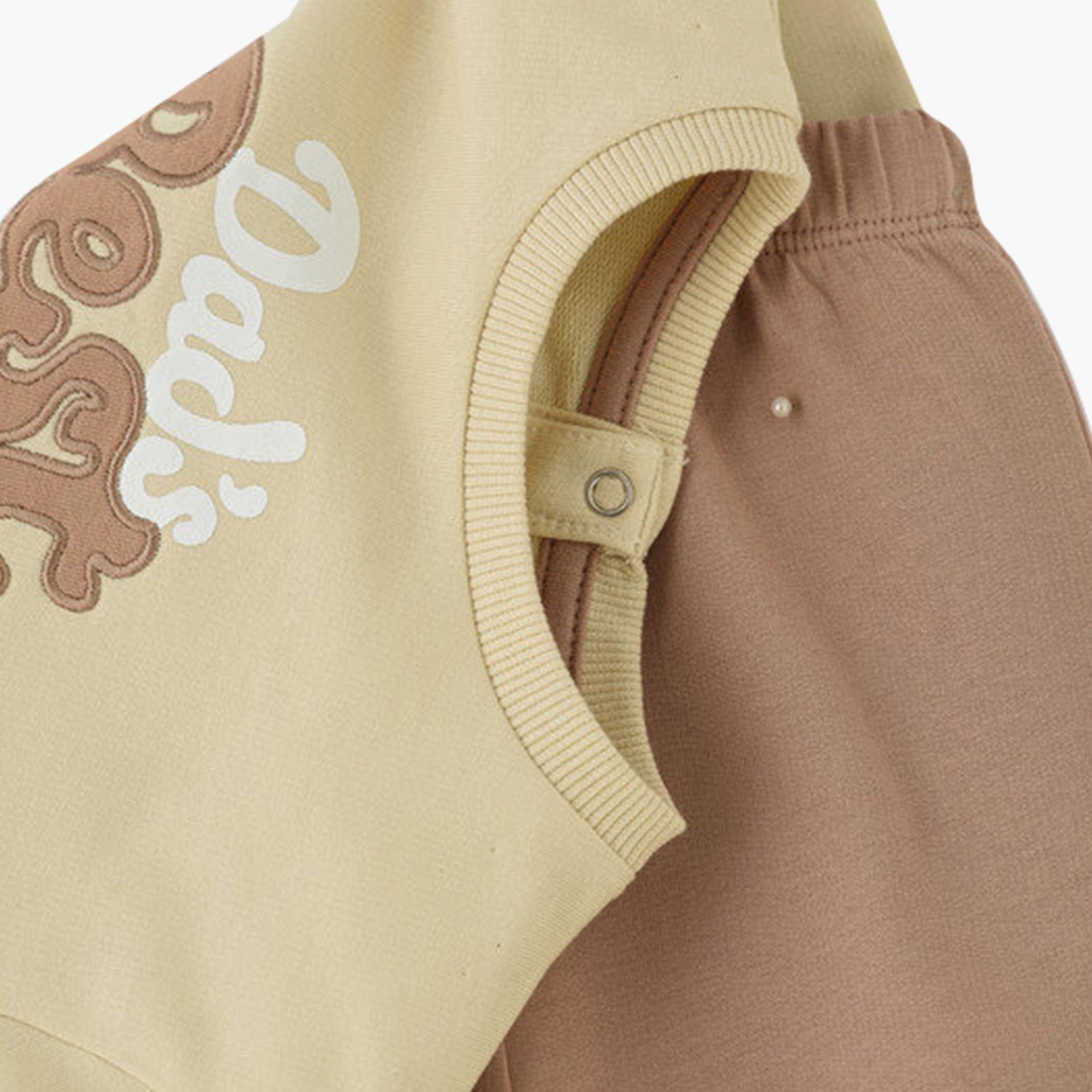 UniqKidz 2-Piece Cotton Embroidered Sweatshirt & Joggers Set-baby-boys-clothing-setsandcoords-image-3