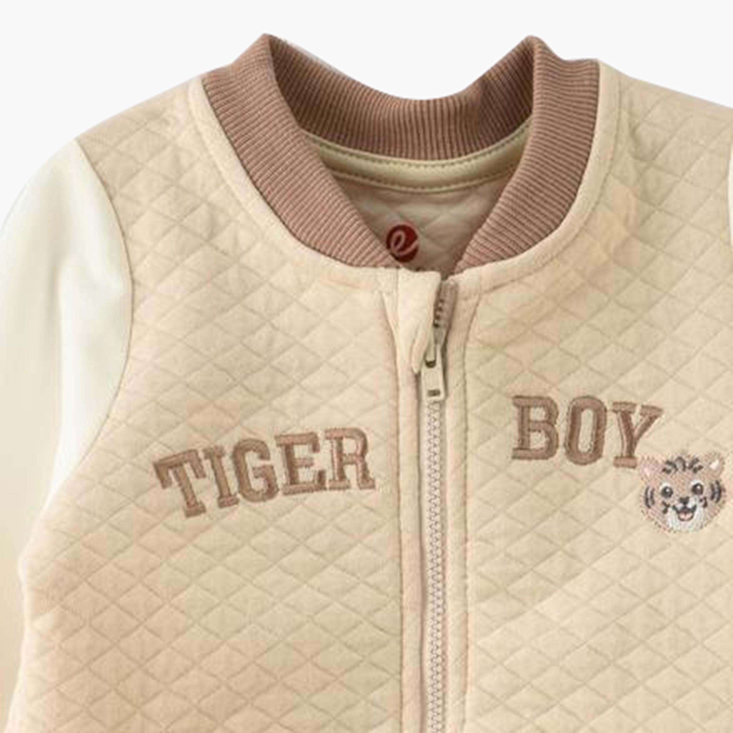 UniqKidz 2-Piece Cotton Tiger Boy Embroidered Sweatshirt & Joggers Set-baby-boys-clothing-setsandcoords-image-3