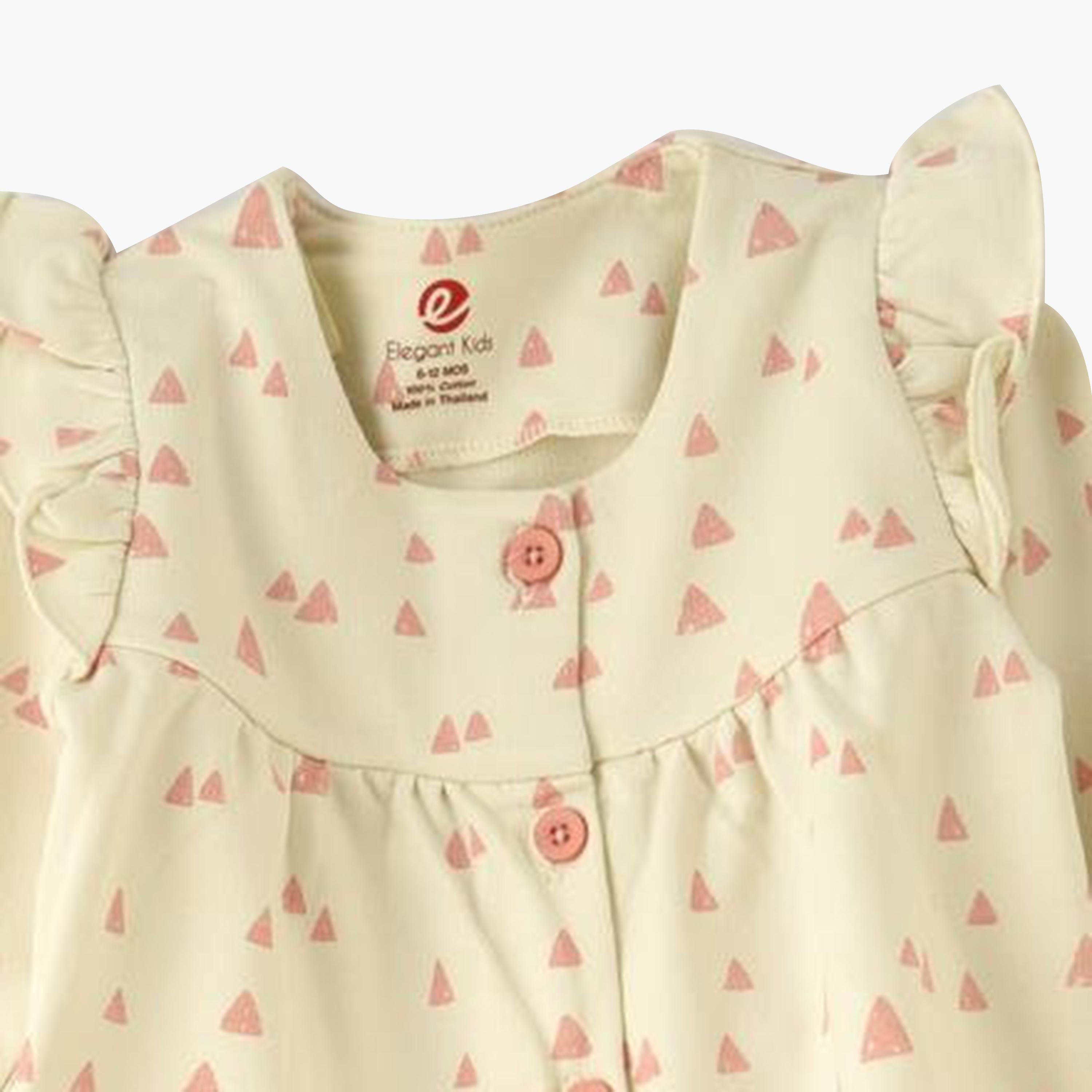 UniqKidz 2-Piece Cotton Little One Embroidered T-Shirt & Shorts-baby-girls-clothing-setsandcoords-image-4