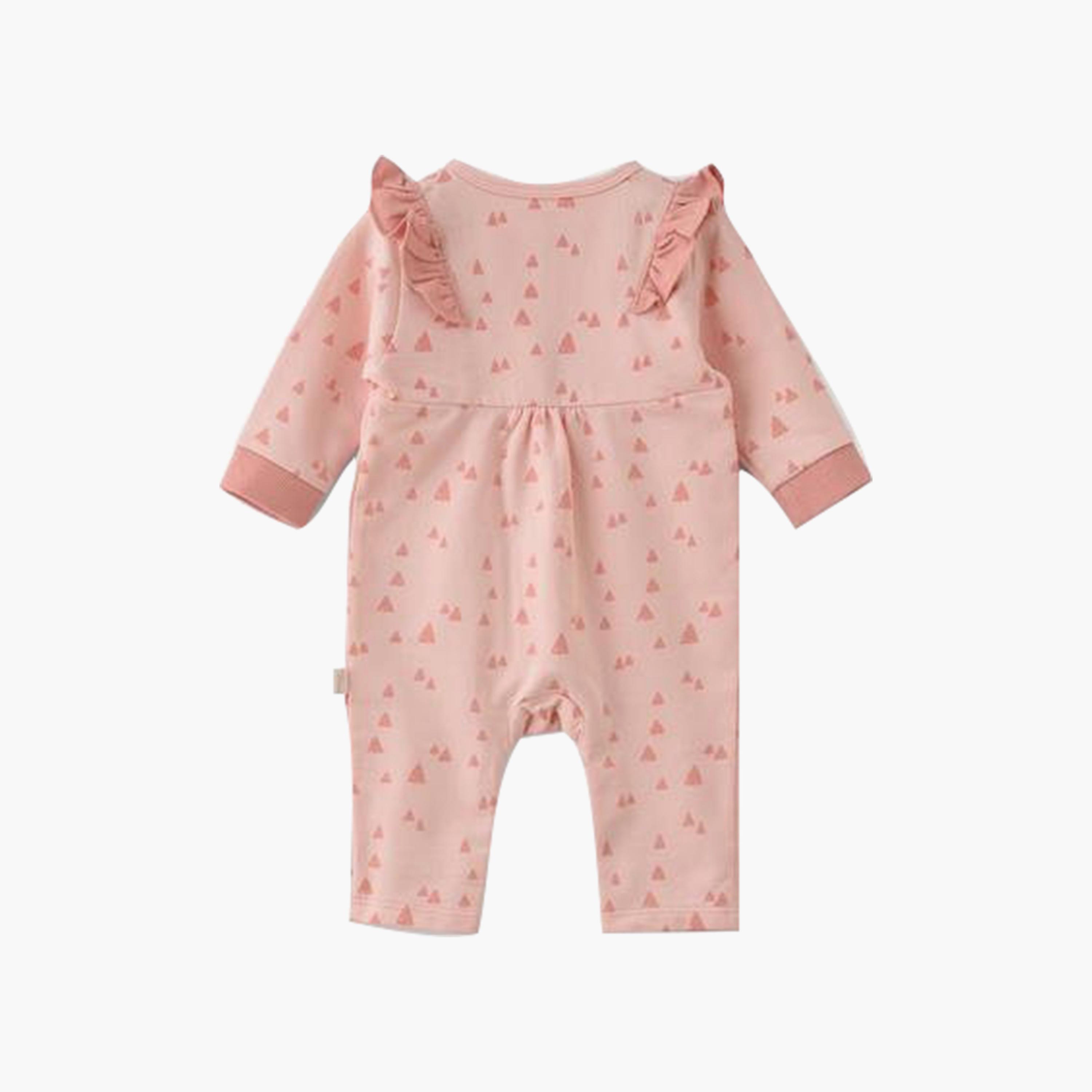 UniqKidz Cotton Printed Sleepsuit-baby-girls-clothing-nightwear-sleepsuits-image-2