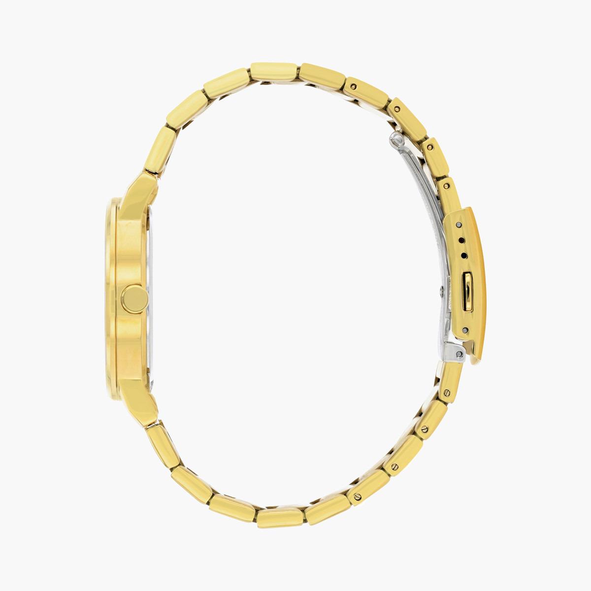 ساعة تناظرية ذهبية كوارتز بحزام معدني للنساء من سيتيزن - EQ9062 58A-women-watchesandjewellery-watches-image-3