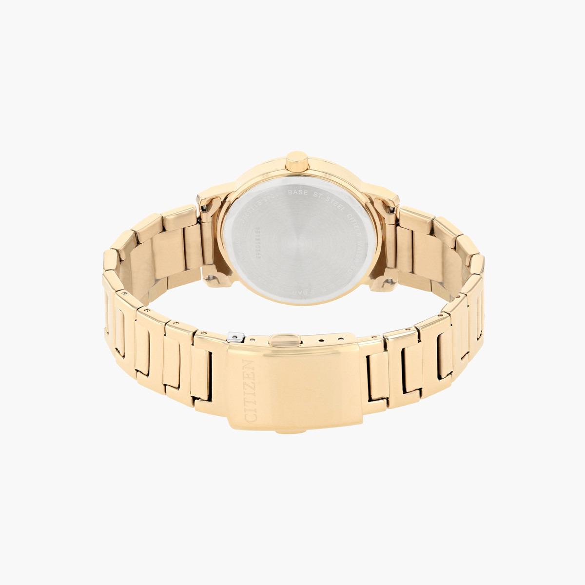 Citizen Women's Rose Gold Analog Quartz Metal Strap Watch EQ9063 55X-women-watchesandjewellery-watches-image-2