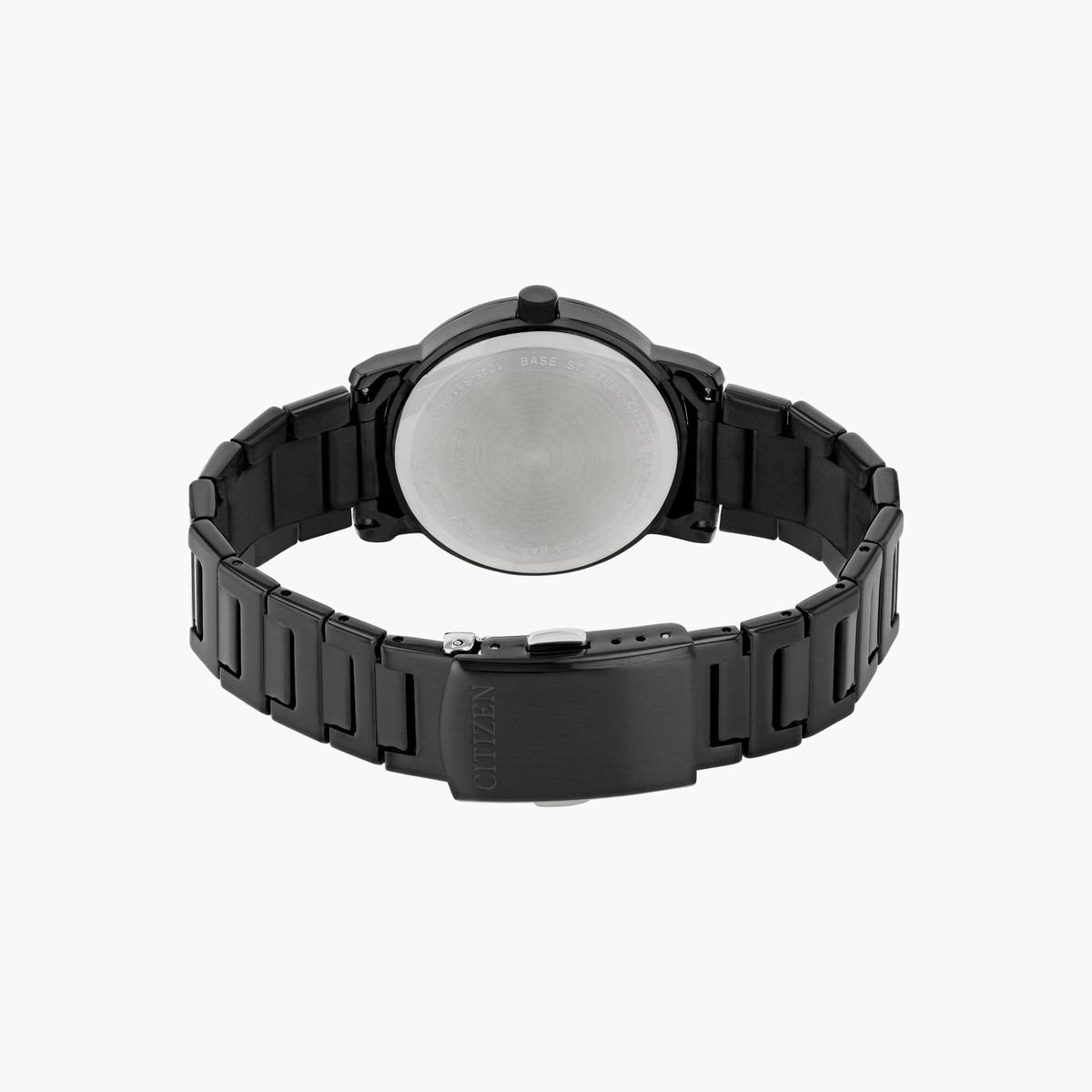 ساعة تناظرية سوداء كوارتز بحزام معدني للنساء من سيتيزن - EQ9065 50E-women-watchesandjewellery-watches-image-2