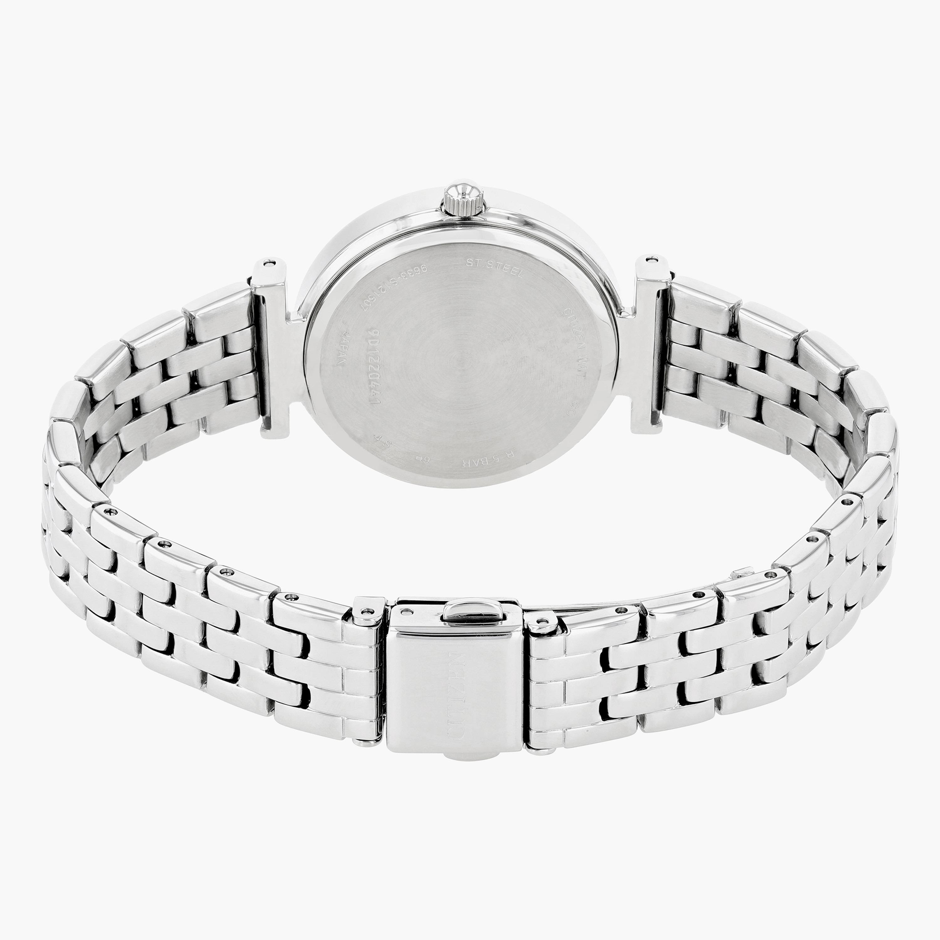 Citizen Women's Silver Analog Metal Strap Watch ER0210 55Y-women-watchesandjewellery-watches-image-2