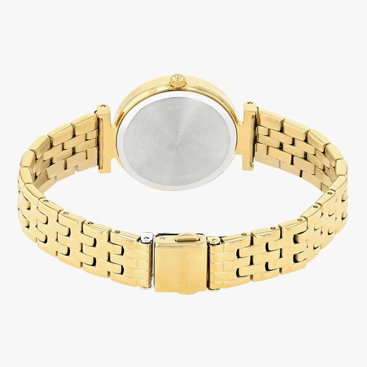 ساعة يد تناظريّة ذهبية بسوار معدني للنساء من سيتيزين ER 0212 50D-women-watchesandjewellery-watches-image-2