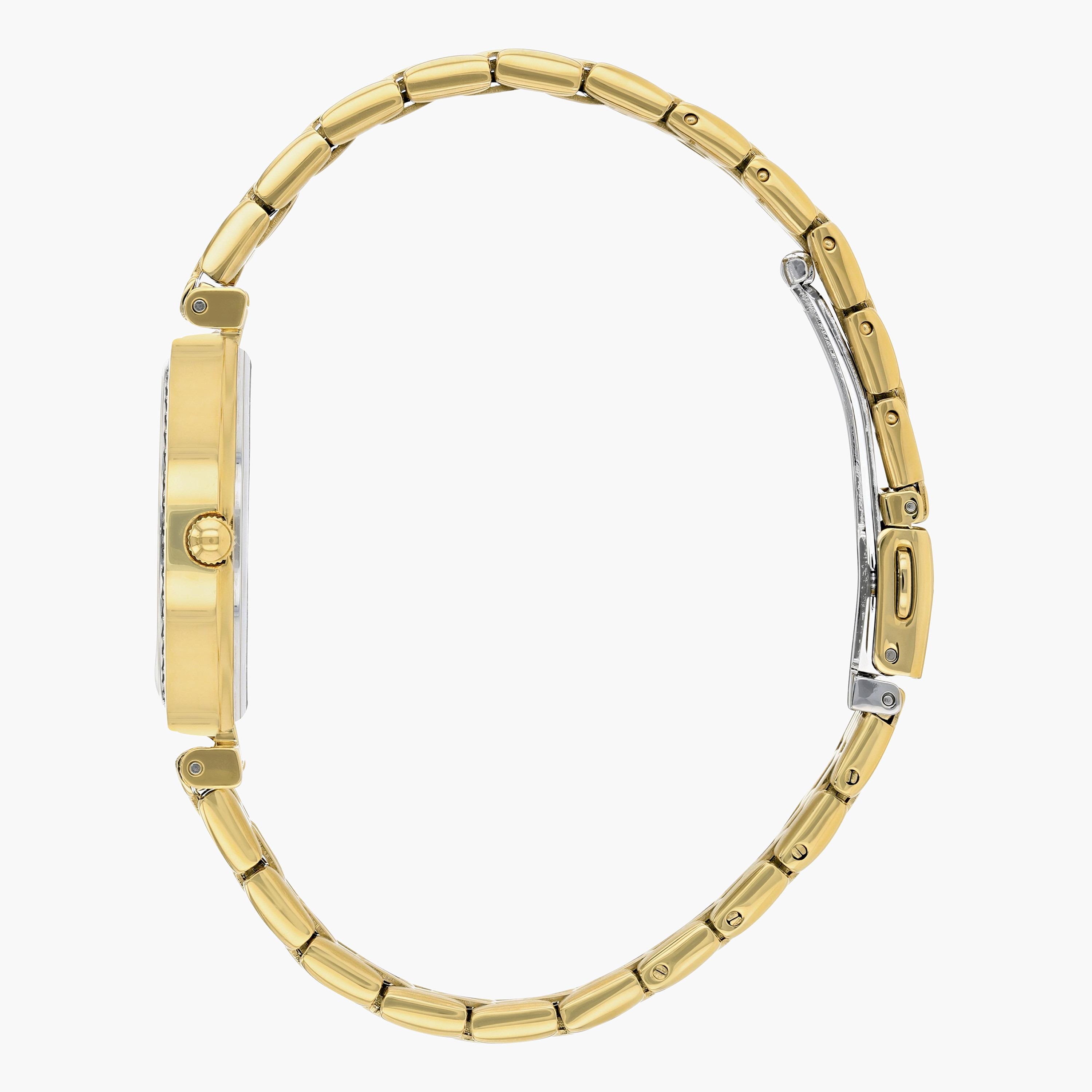 ساعة تناظرية ذهبية بحزام معدني للنساء من سيتيزن - ER0212 50Y-women-watchesandjewellery-watches-image-3