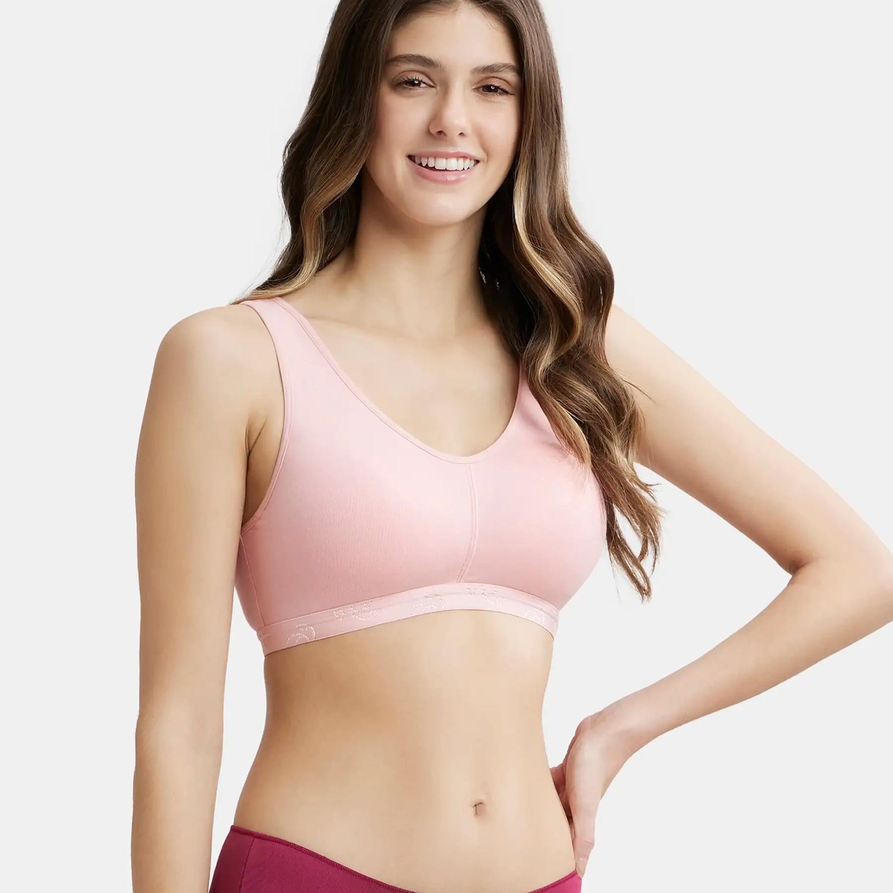 جوكي- حمالة صدر إسينس نسائية حياكة مخفية بدون أسلاك بطانة قابلة للإزالة-women-clothing-lingerie-bras-image-7