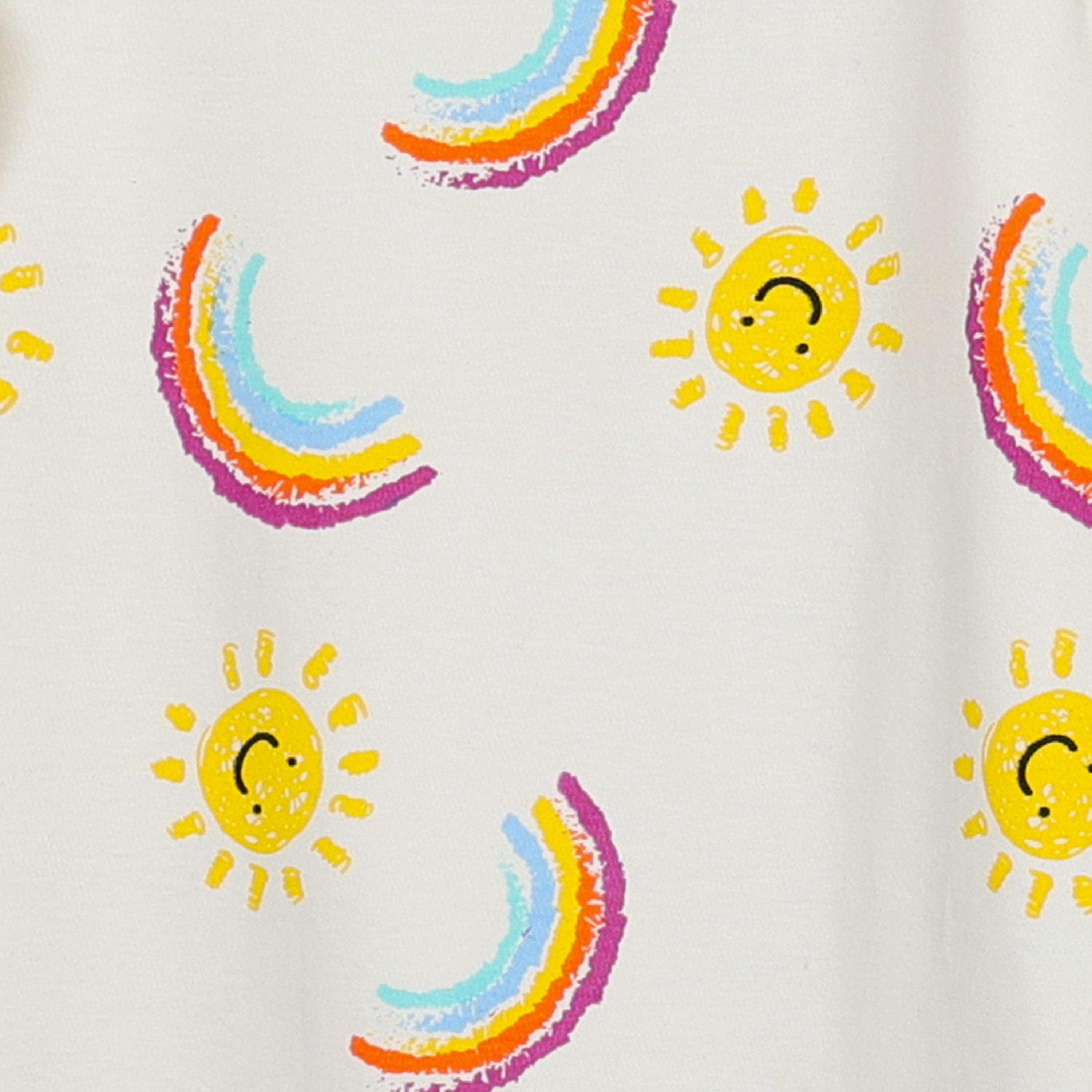 بودي سوت بأكمام طويلة بطبعة كيوت إترنال سمايلز من أيكو-baby-girls-clothing-rompers-image-2