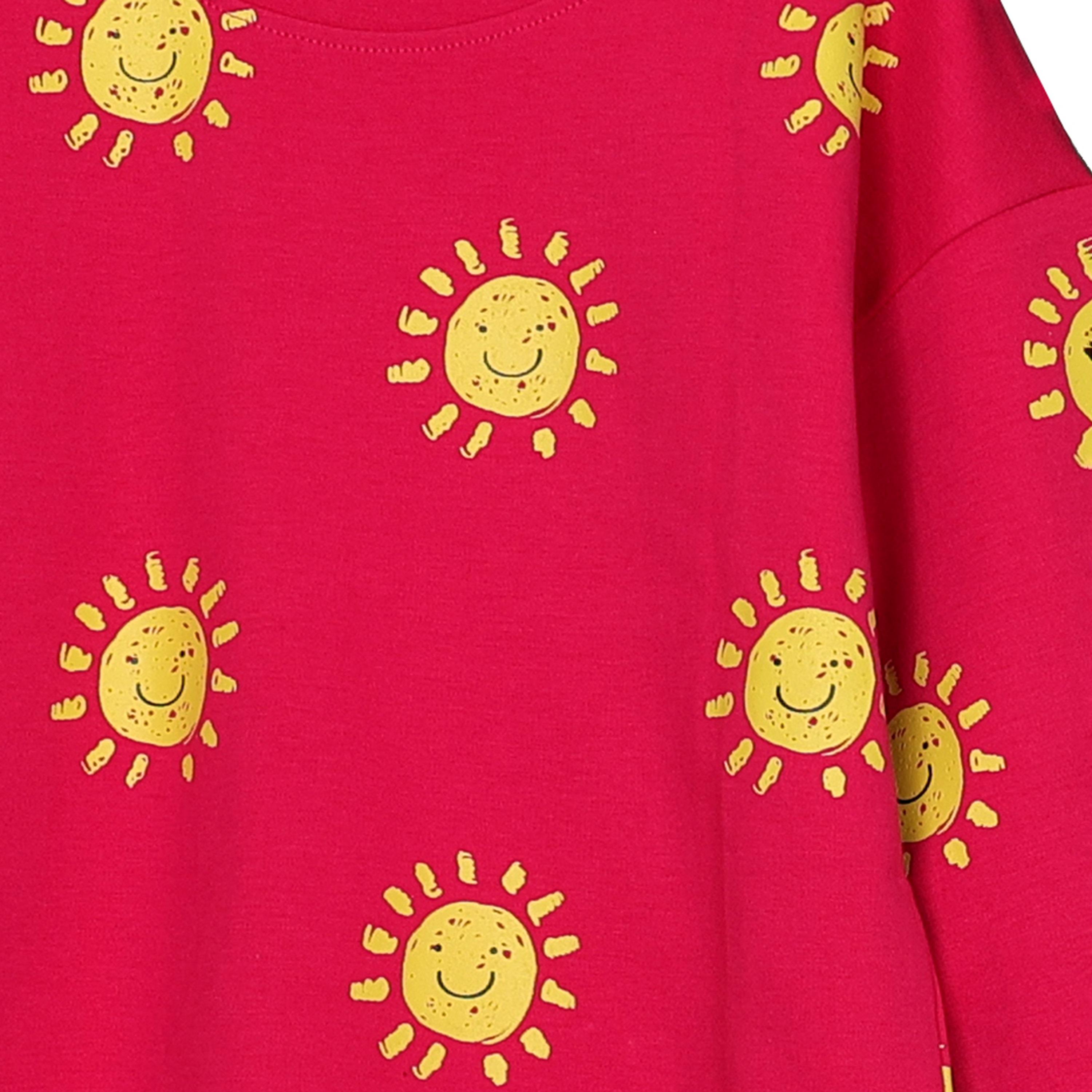 AIKO 2-Piece Cute Eternal Smiles Printed Long Sleeves T-Shirt with Pyjama Set-baby-girls-clothing-nightwear-pyjamasets-image-4