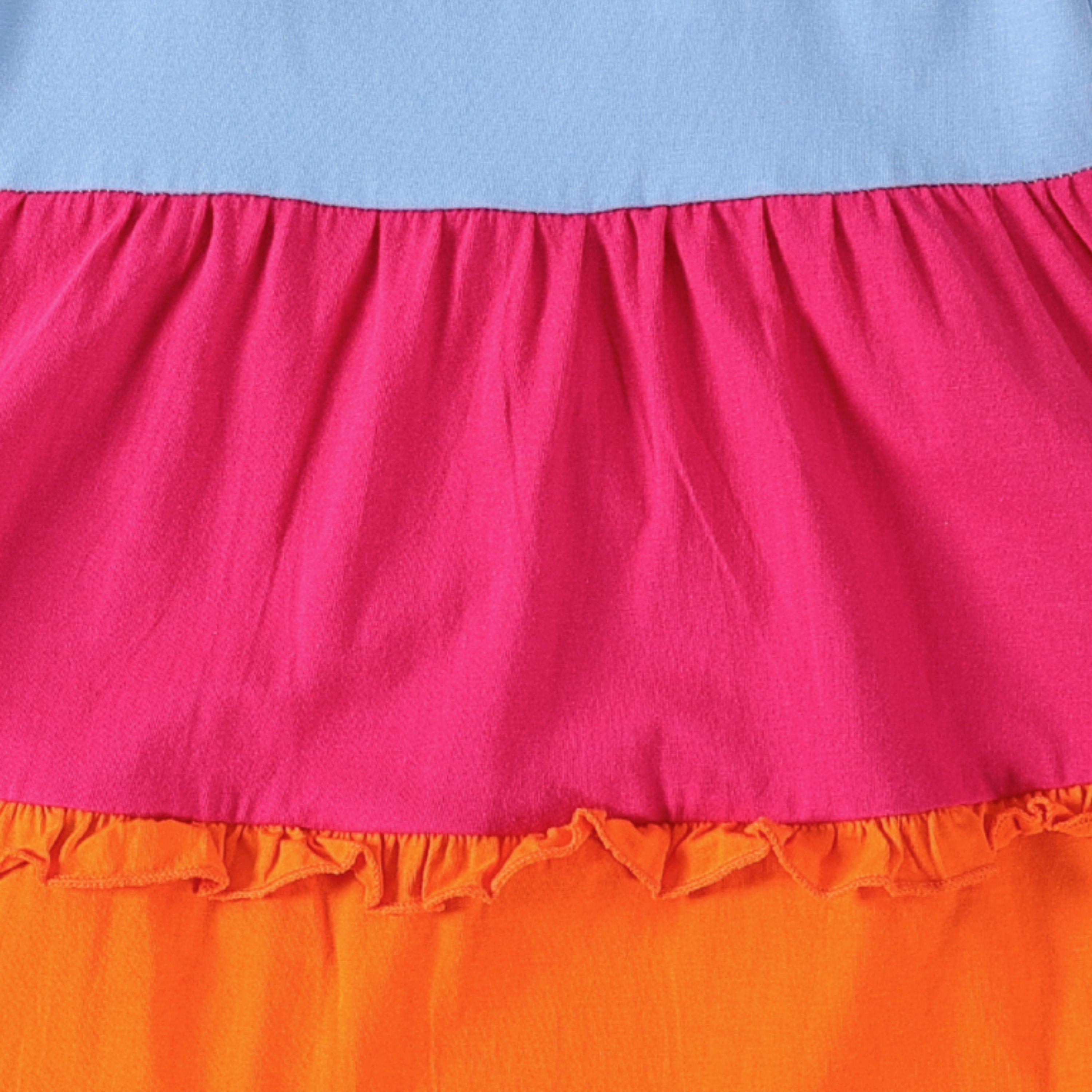 AIKO Colour Blocked Sleeveless Dress-baby-girls-clothing-dressesandjumpsuits-image-5