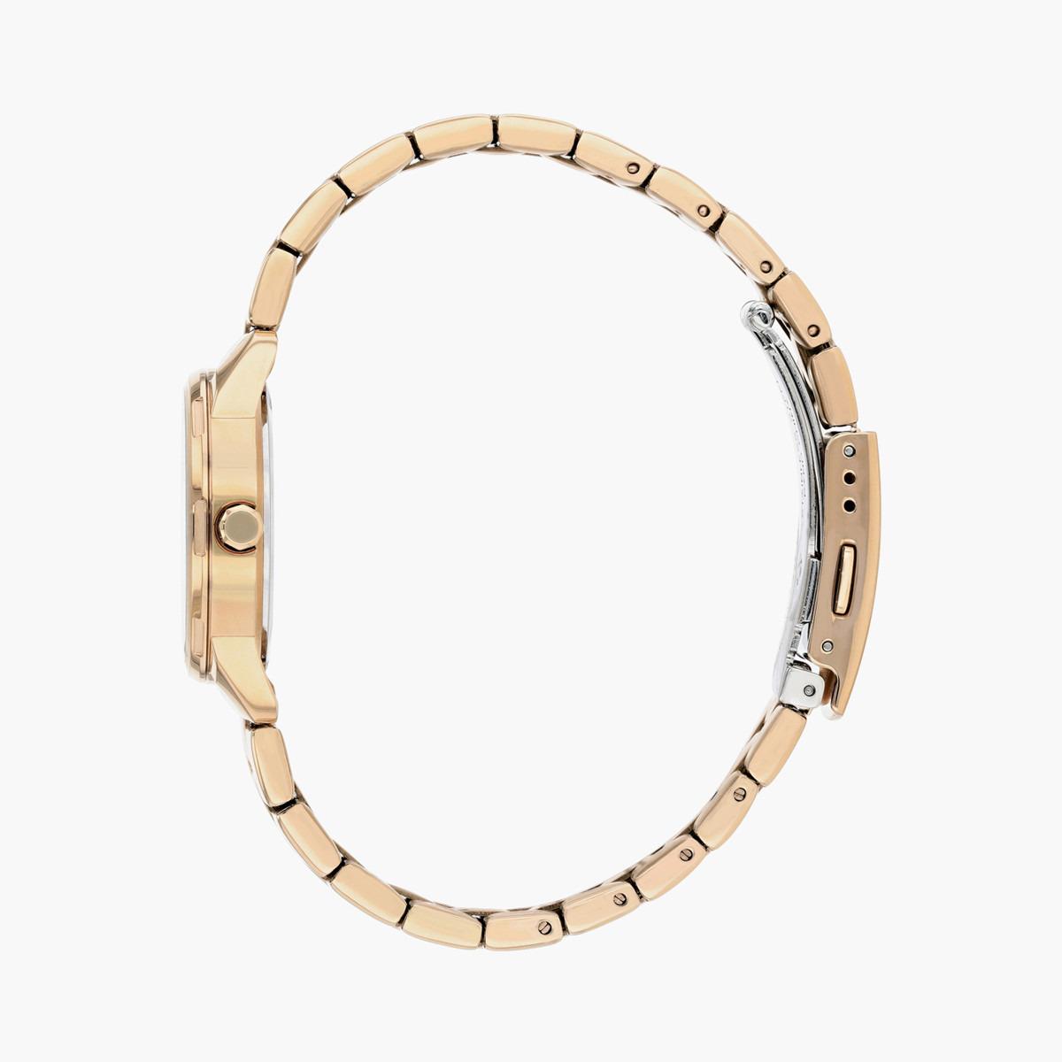 ساعة يد تناظريّة ذهبية بسوار معدني للنساء من سيتيزين EU 6073 53A-women-watchesandjewellery-watches-image-3