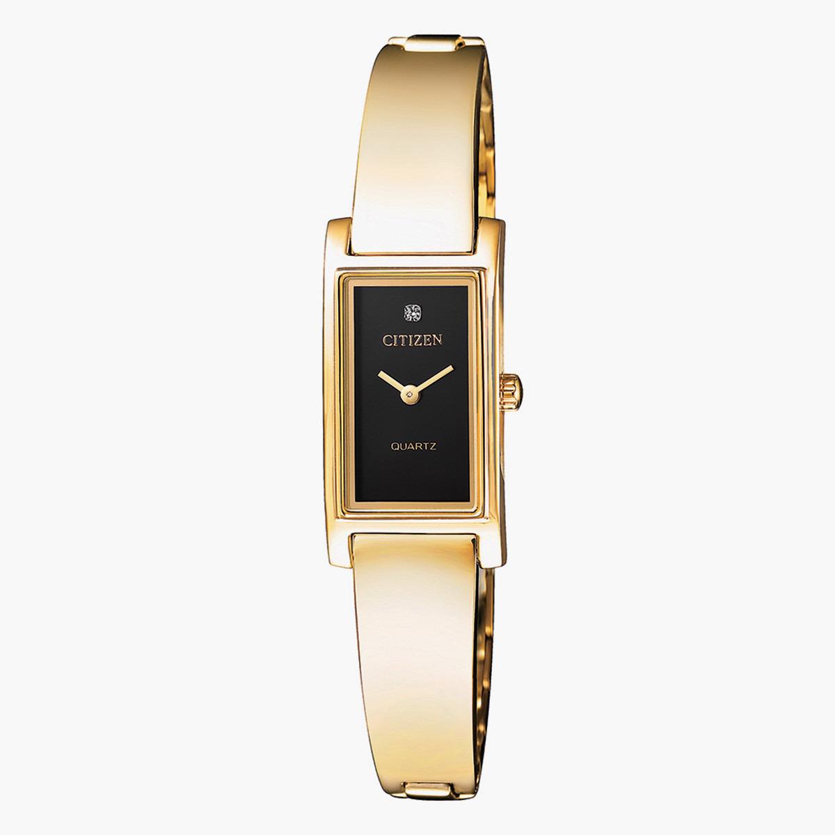 Citizen Women's Gold Analog Metal  Strap Watch EZ 6362 54E-women-watchesandjewellery-watches-image-1