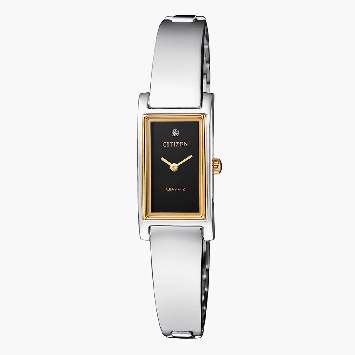 Citizen Women's Silver & Gold Analog Metal  Strap Watch EZ 6364 59E-women-watchesandjewellery-watches-image-1
