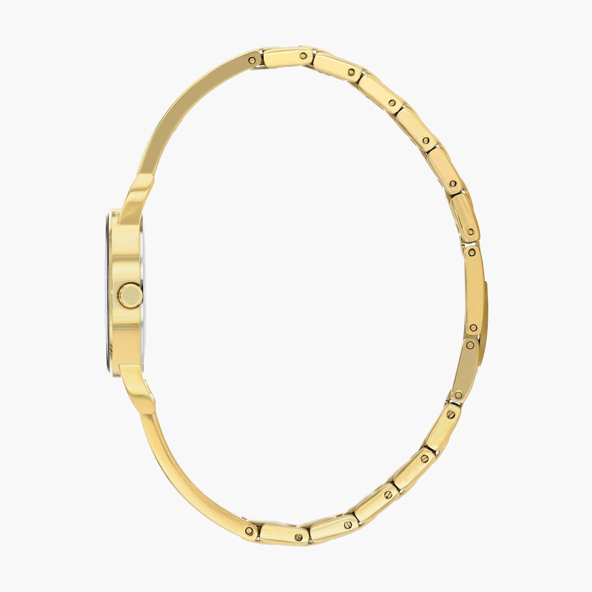 ساعة تناظرية وردية ذهبية بحزام معدني للنساء من سيتيزن - EZ6372 51E-women-watchesandjewellery-watches-image-3