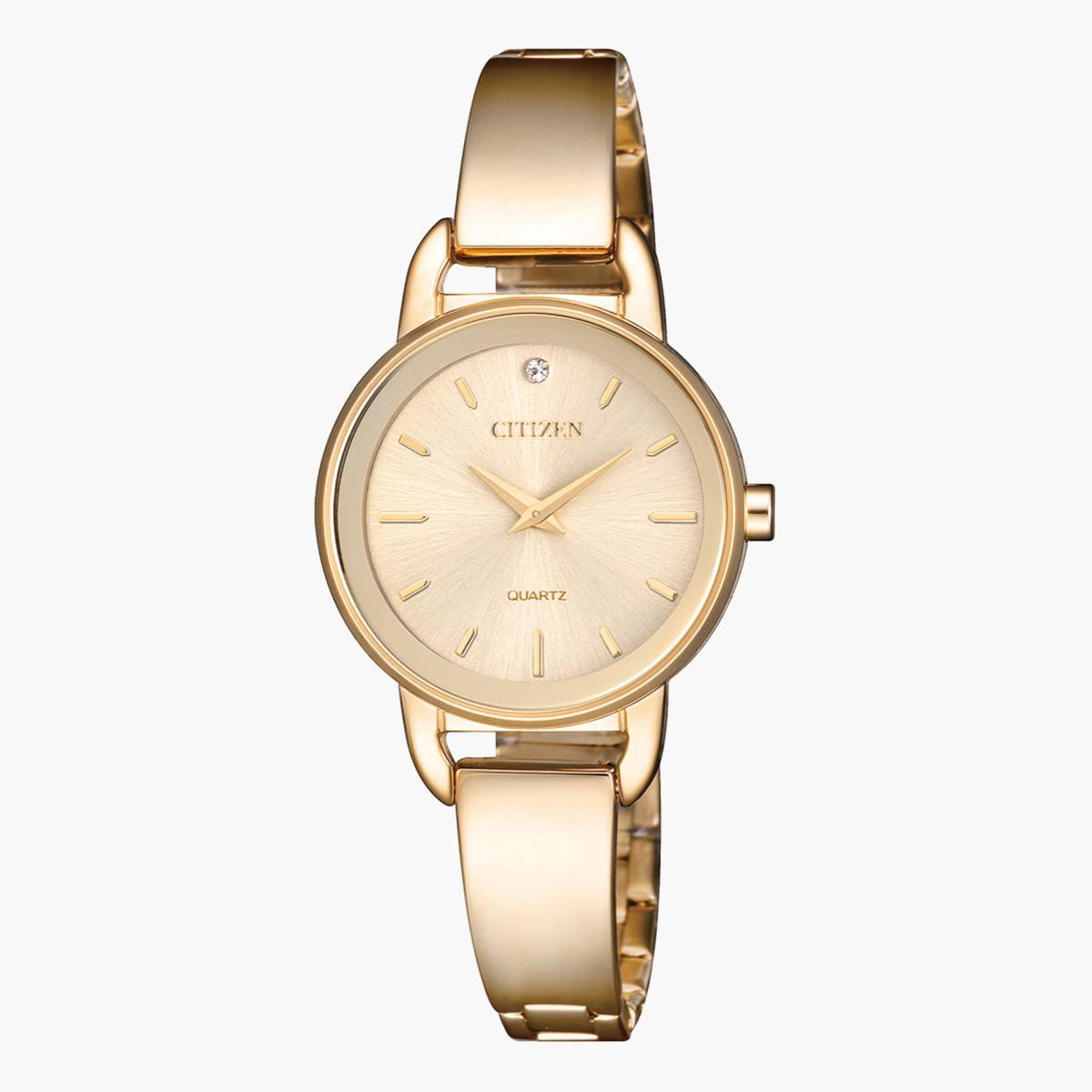 Citizen Women's Rose Gold Analog Metal Strap Watch EZ6373 58X-women-watchesandjewellery-watches-image-1
