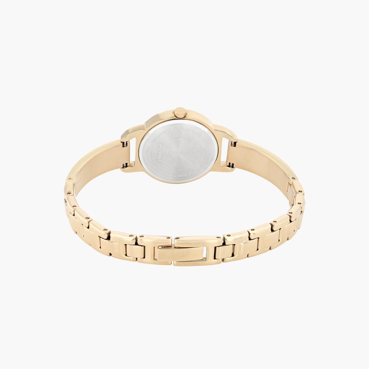 ساعة تناظرية وردية ذهبية بحزام معدني للنساء من سيتيزن - EZ6373 58X-women-watchesandjewellery-watches-image-2