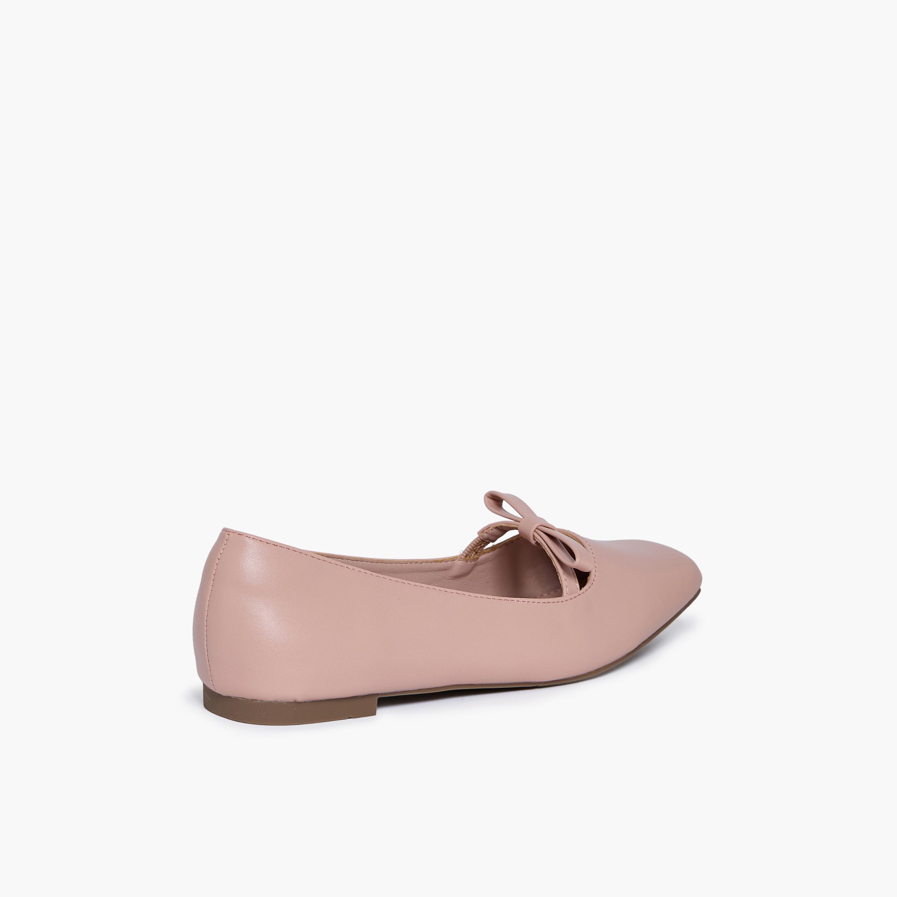 جيومني - حذاء باليرينا جوليا1 سهل الارتداء مسطح مقدمة مربعة للنساء | F2503-11-PINK-women-shoes-ballerinas-image-5