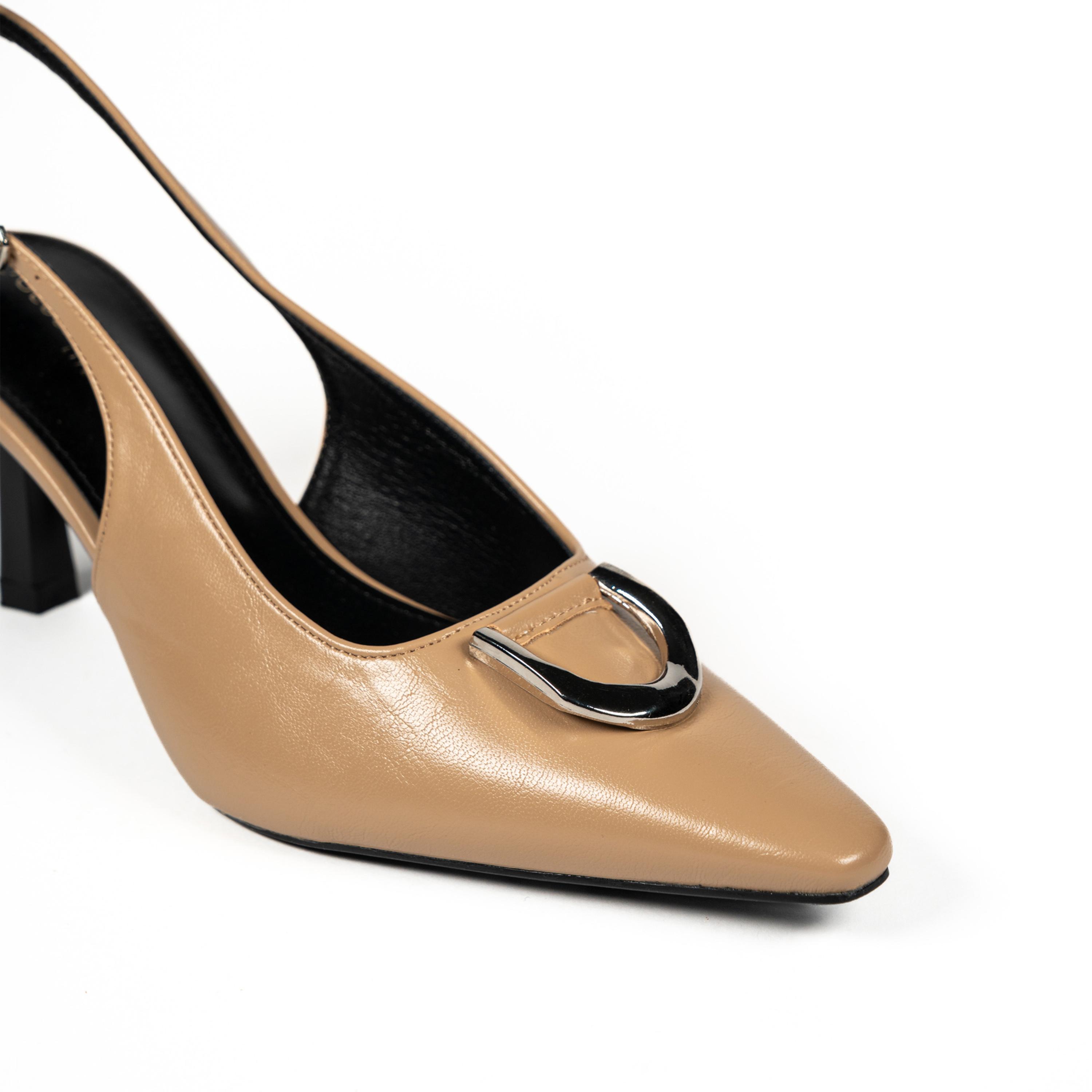 جيومني - حذاء رايس بكعب عالٍ مدبب وإبزيم للنساء | F2503-5-BEIGE-women-shoes-sandals-heeled-image-2