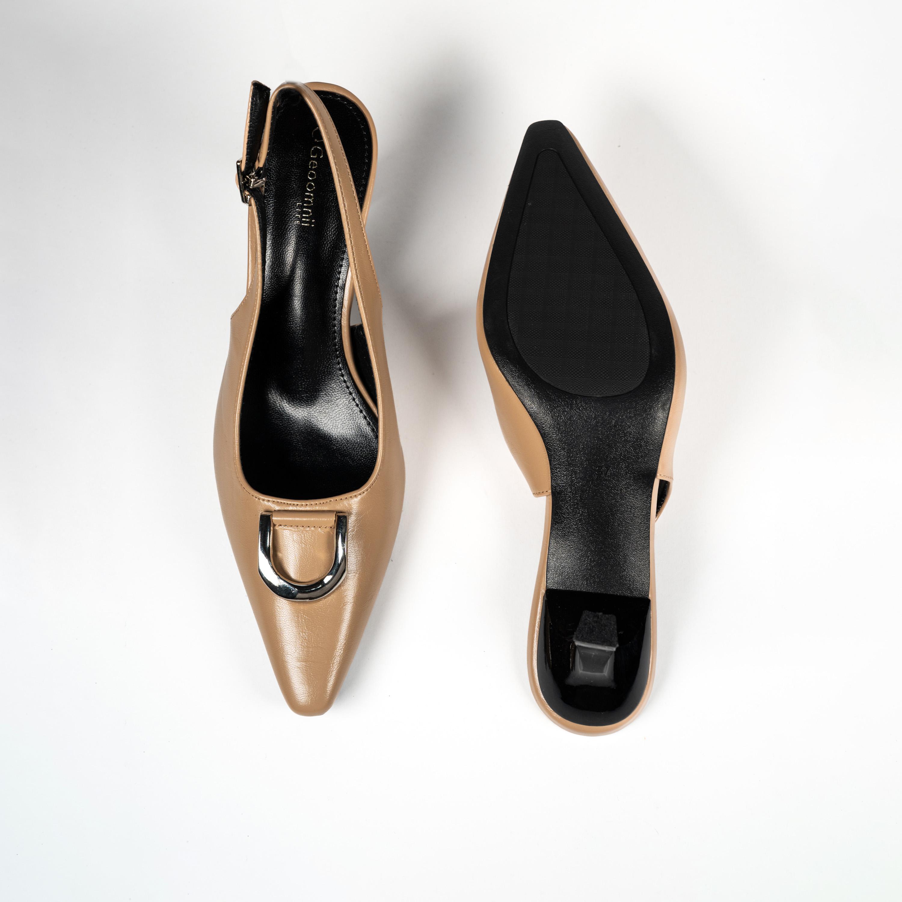 جيومني - حذاء رايس بكعب عالٍ مدبب وإبزيم للنساء | F2503-5-BEIGE-women-shoes-sandals-heeled-image-3
