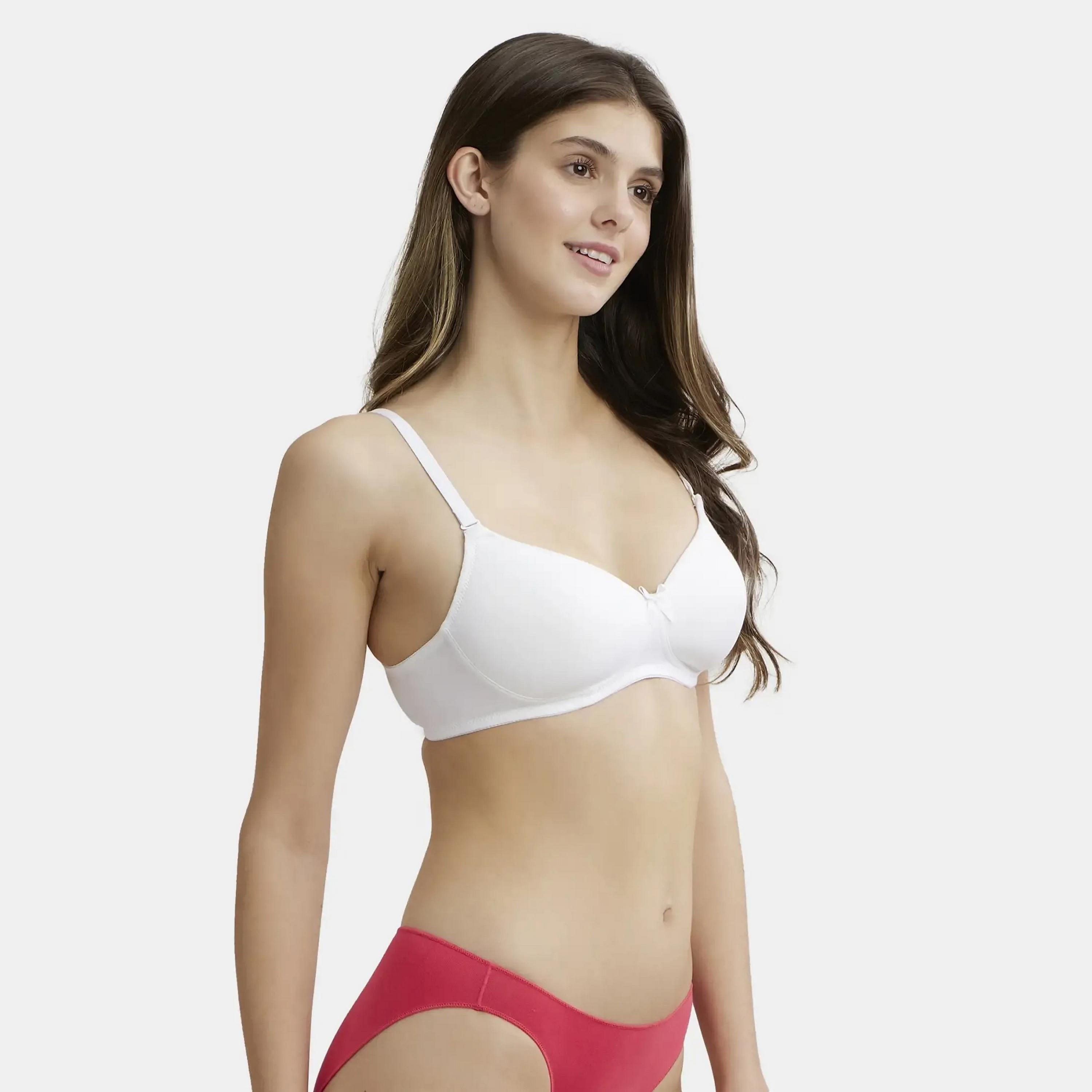 حمالة صدر نسائية مبطنة سادة بسلك من جوكي-women-clothing-lingerie-bras-image-5