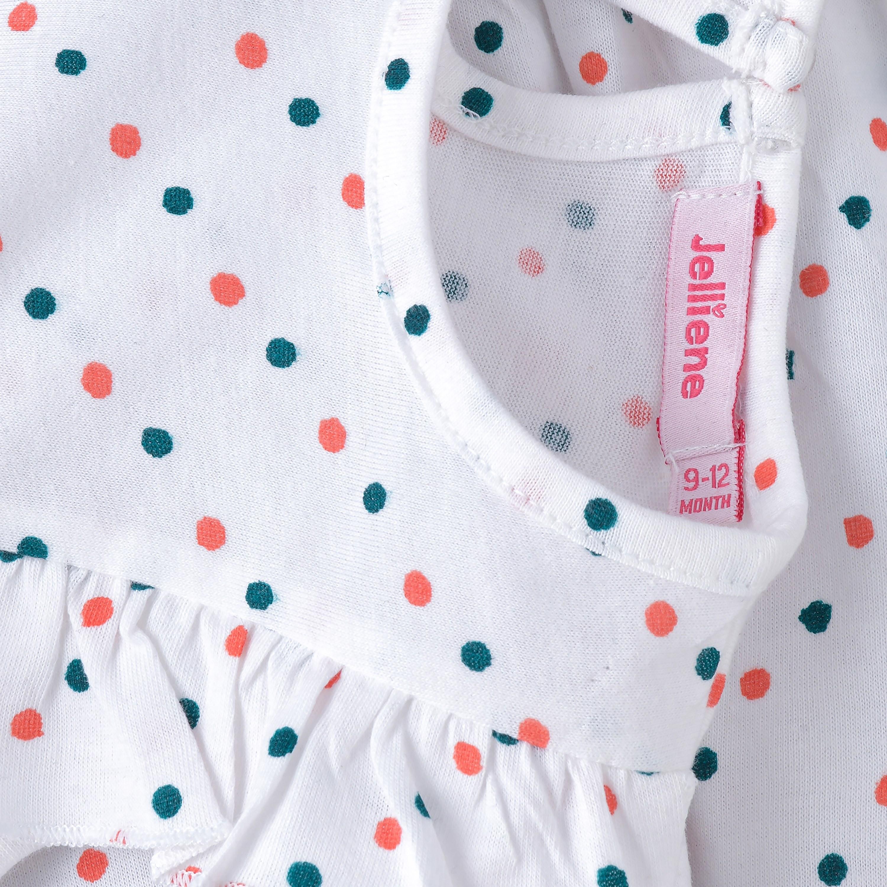 UniqKidz Printed Cap Sleeves T-Shirt-baby-girls-clothing-tshirts-image-4