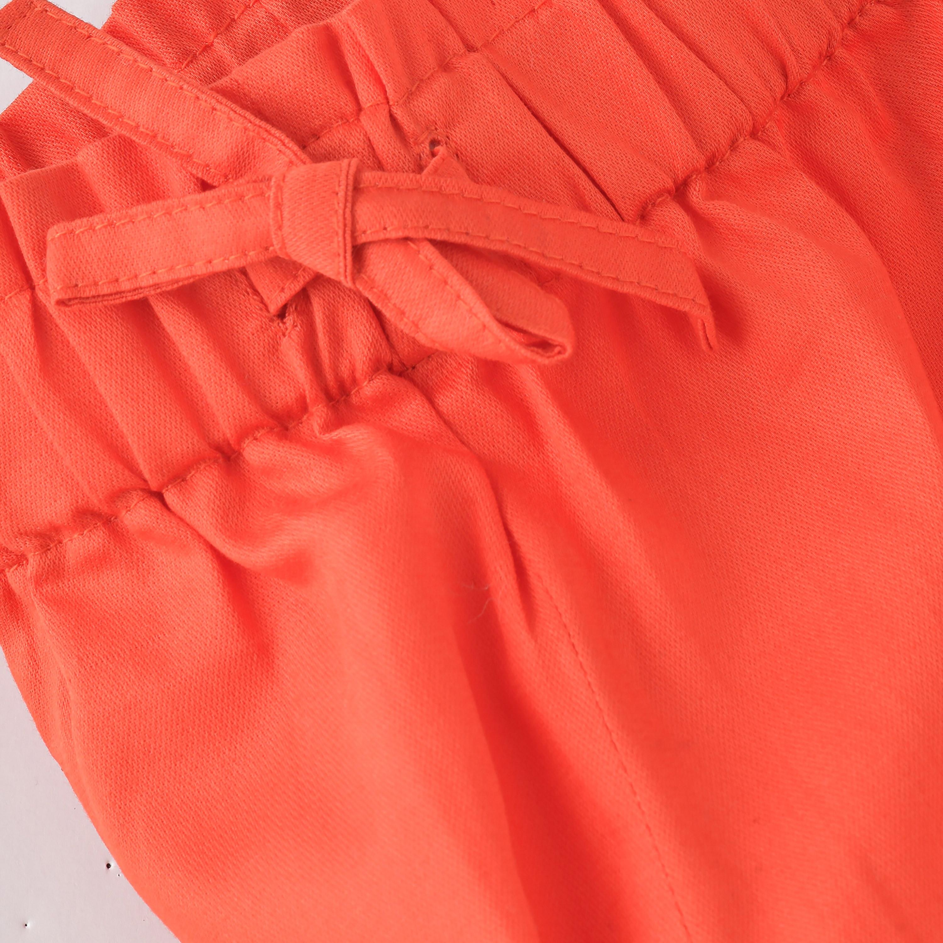 UniqKidz Solid Elasticated Shorts-baby-girls-clothing-bottoms-shorts-image-4
