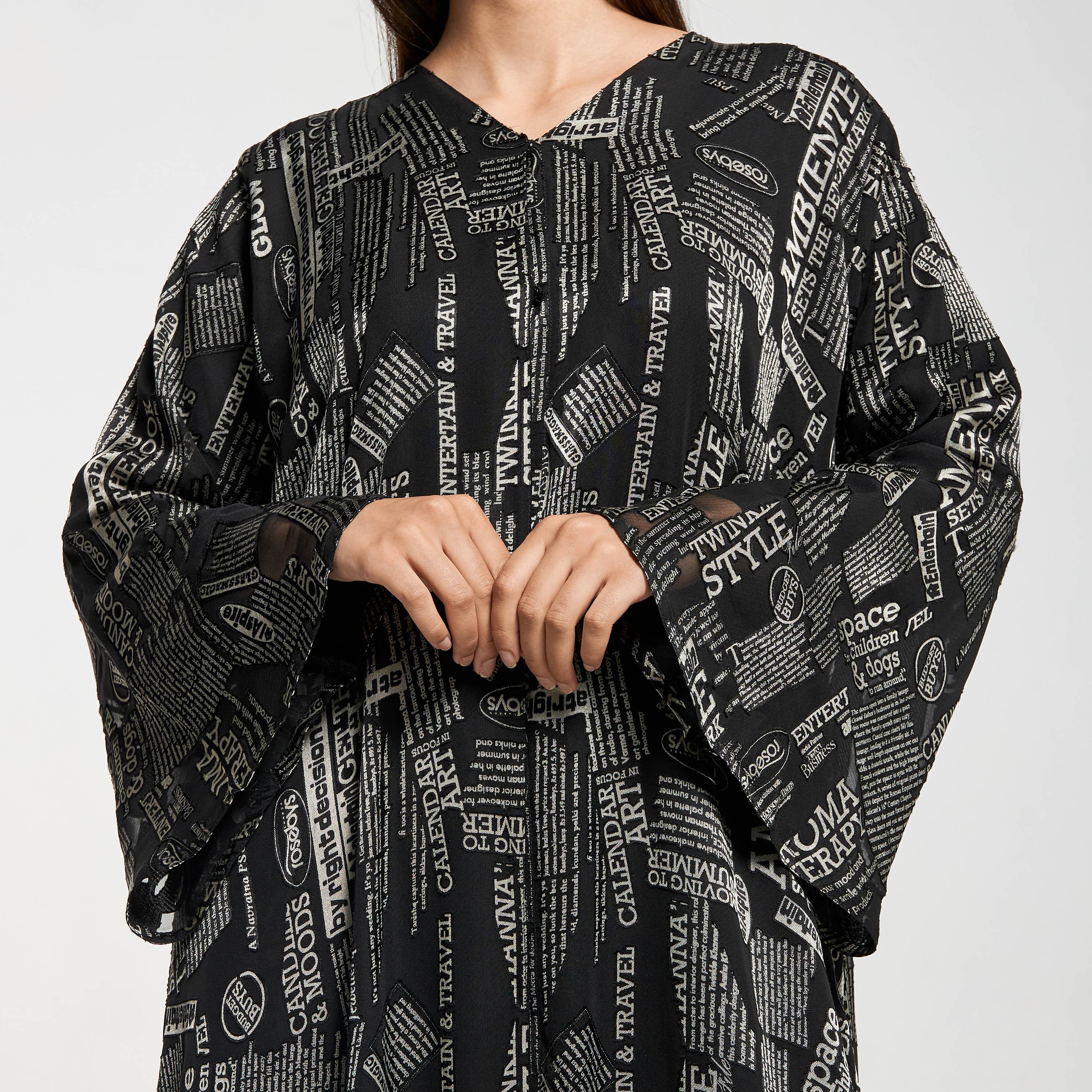 Hadiyath Al Madinah All-Over Print Abaya with Hijab-women-arabicclothing-abayas-image-3