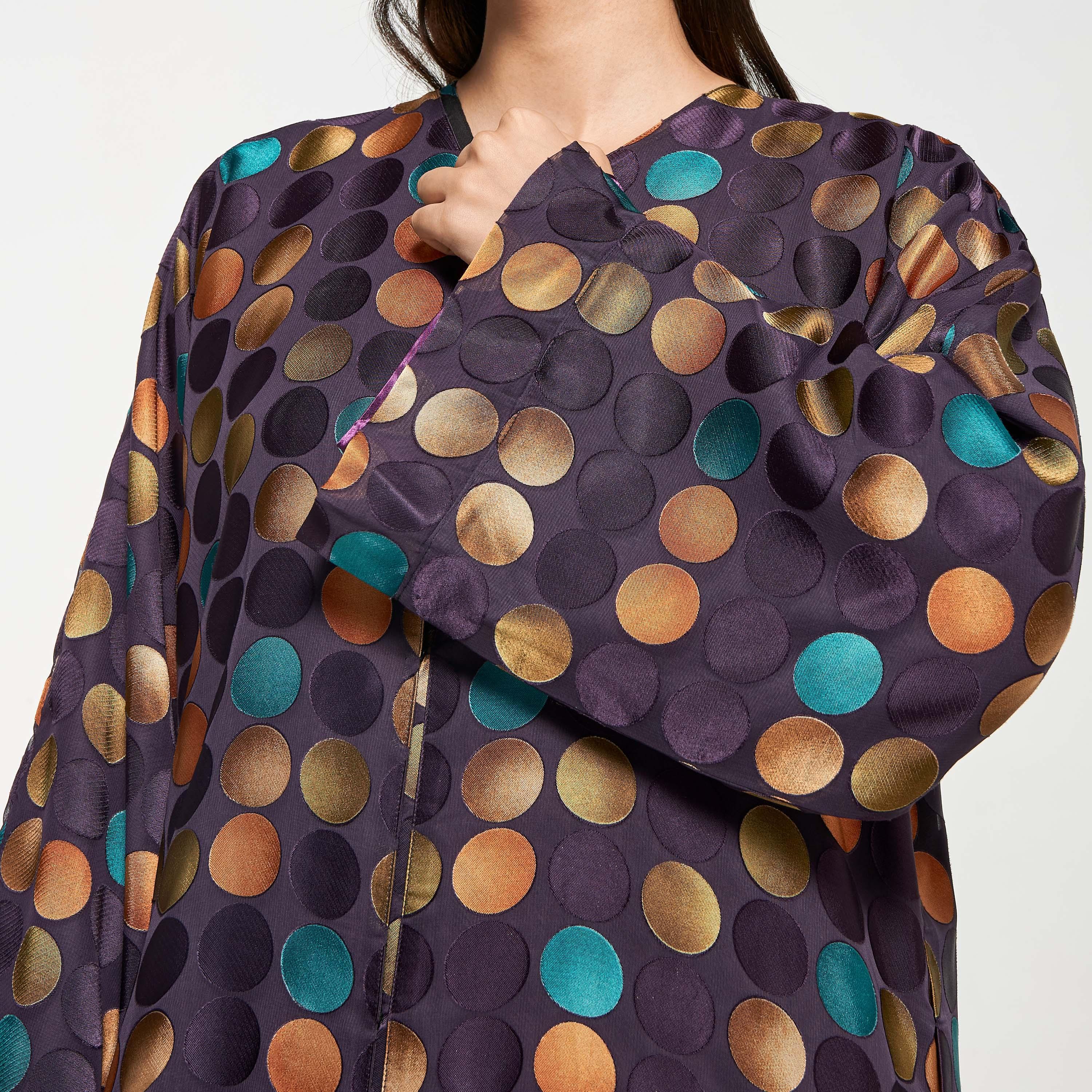 Hadiyath Al Madinah All-Over Print Abaya with Hijab-women-arabicclothing-abayas-image-3
