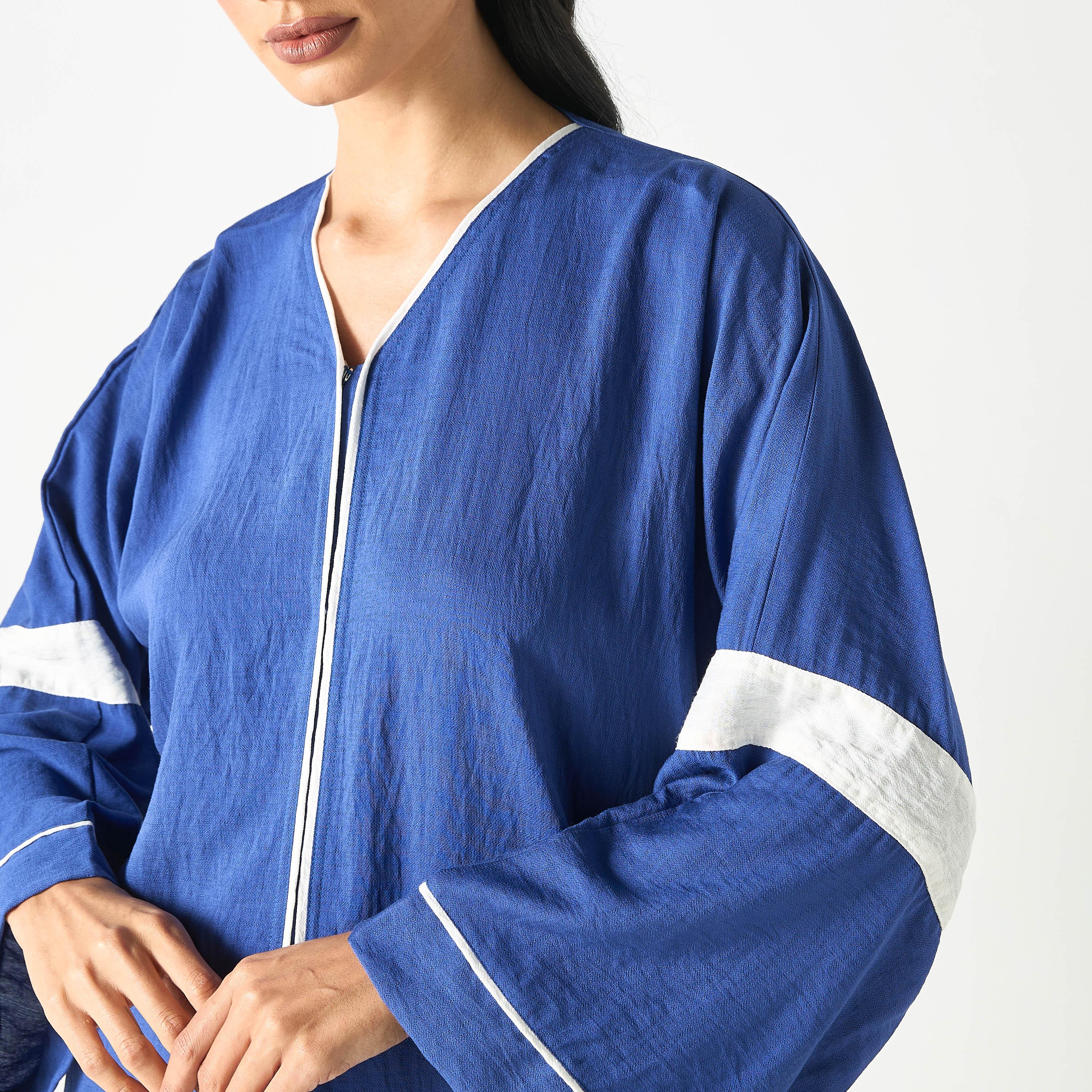 عباية بلونين مع حجاب من هدية المدينة-women-arabicclothing-abayas-image-3