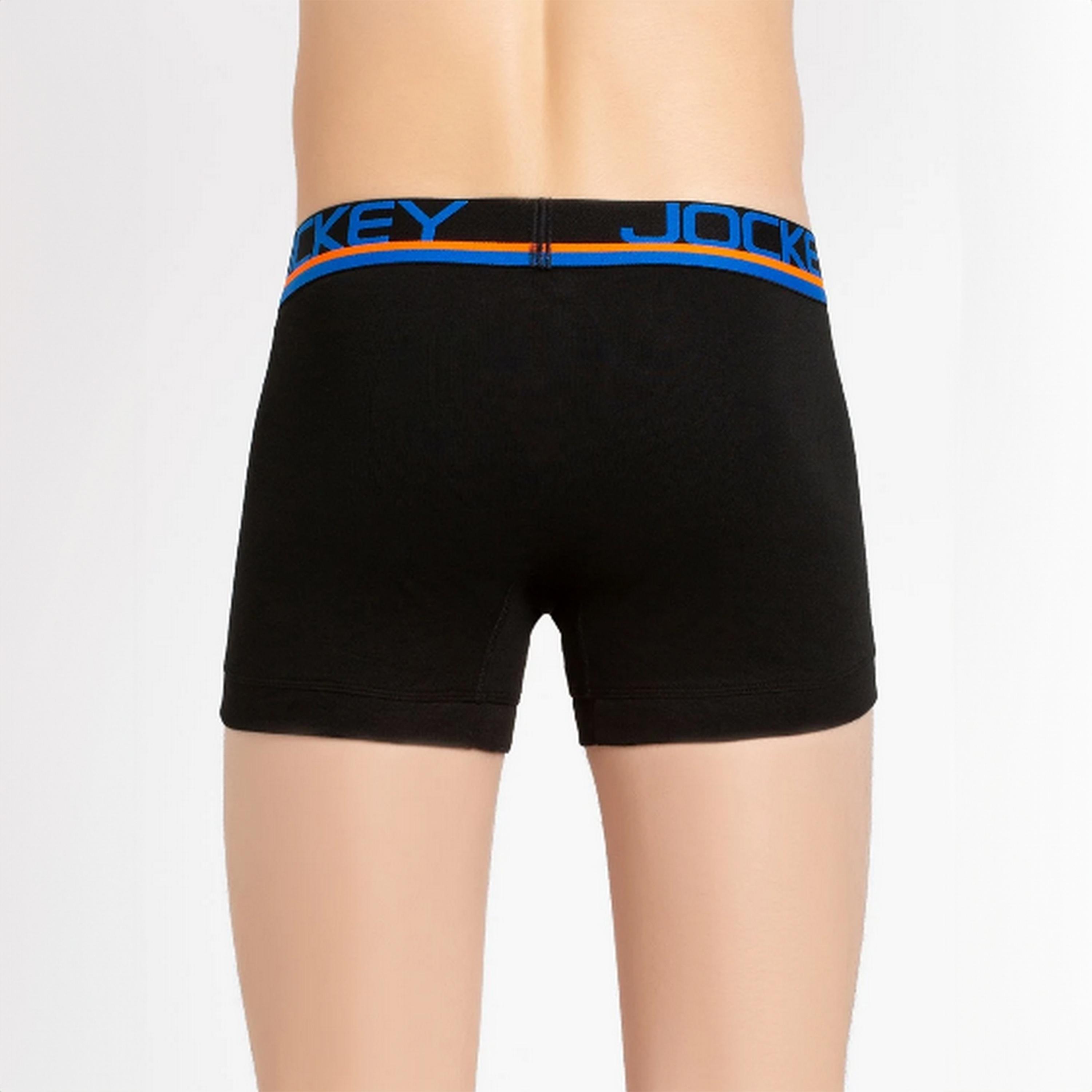 Jockey Brand Print Waistband Men's Trunks-men-clothing-innerwear-underwear-image-5