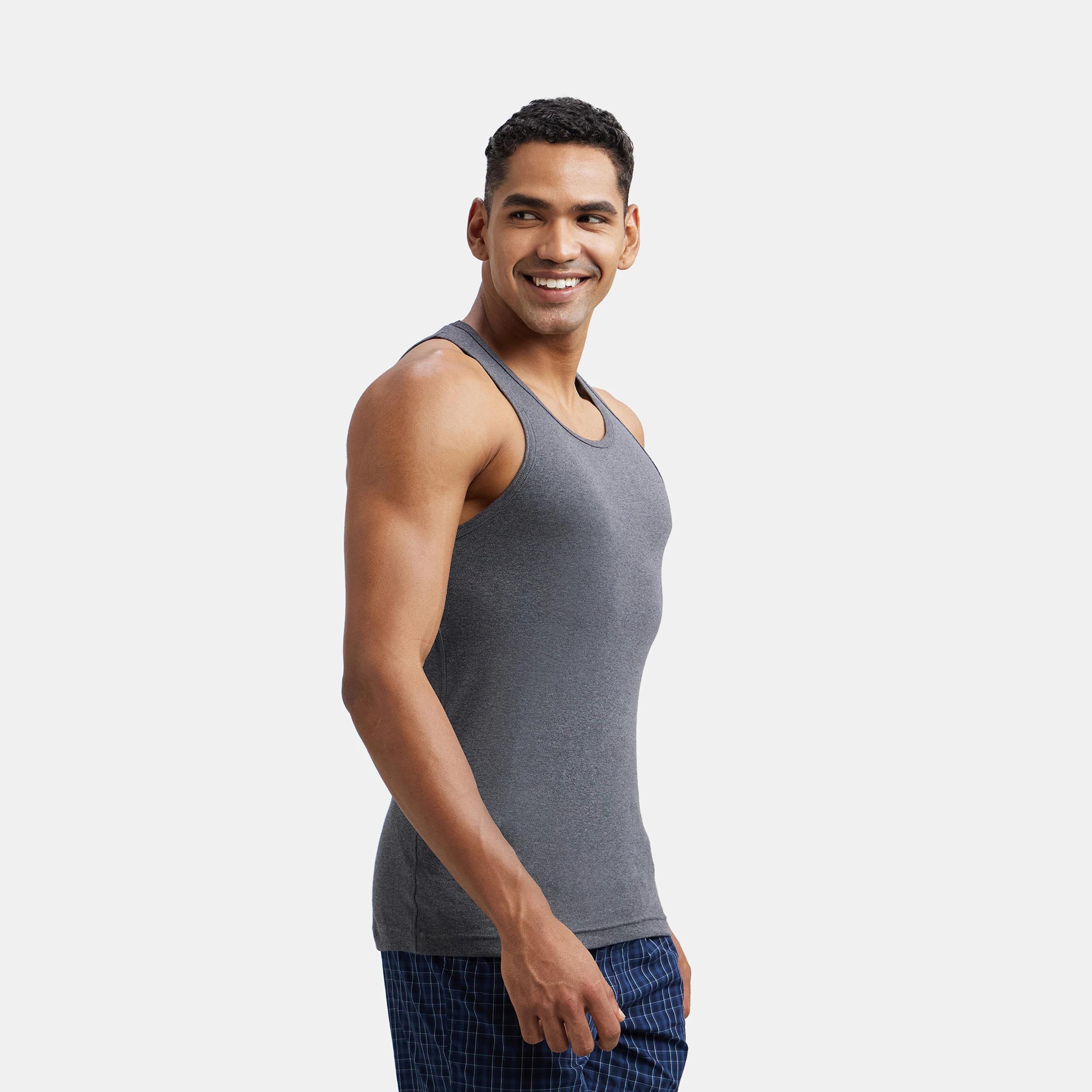 Jockey Men's Pop Colour Fashion Vest-men-clothing-innerwear-vests-image-2