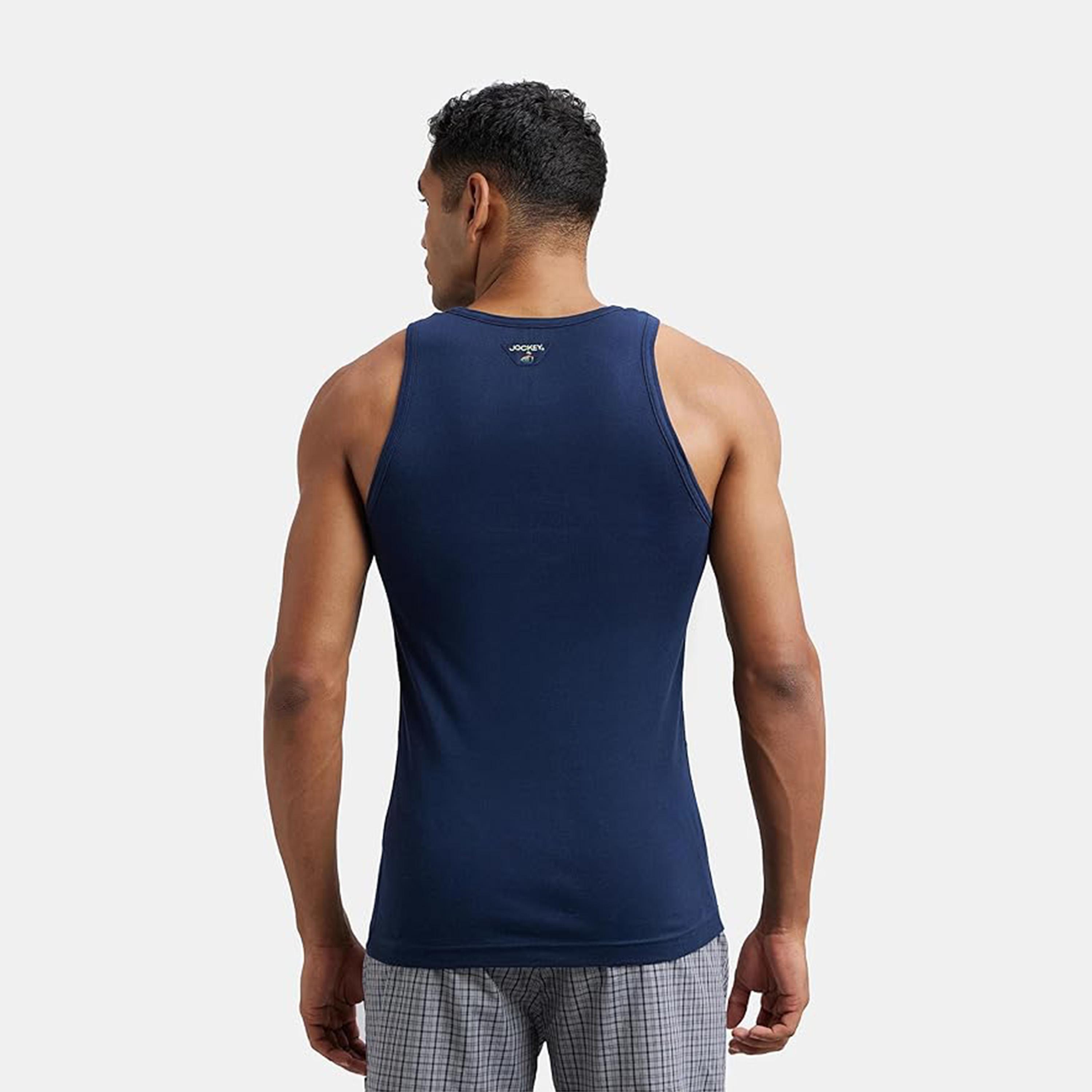 Jockey Men's Pop Colour Fashion Vest-men-clothing-innerwear-vests-image-3