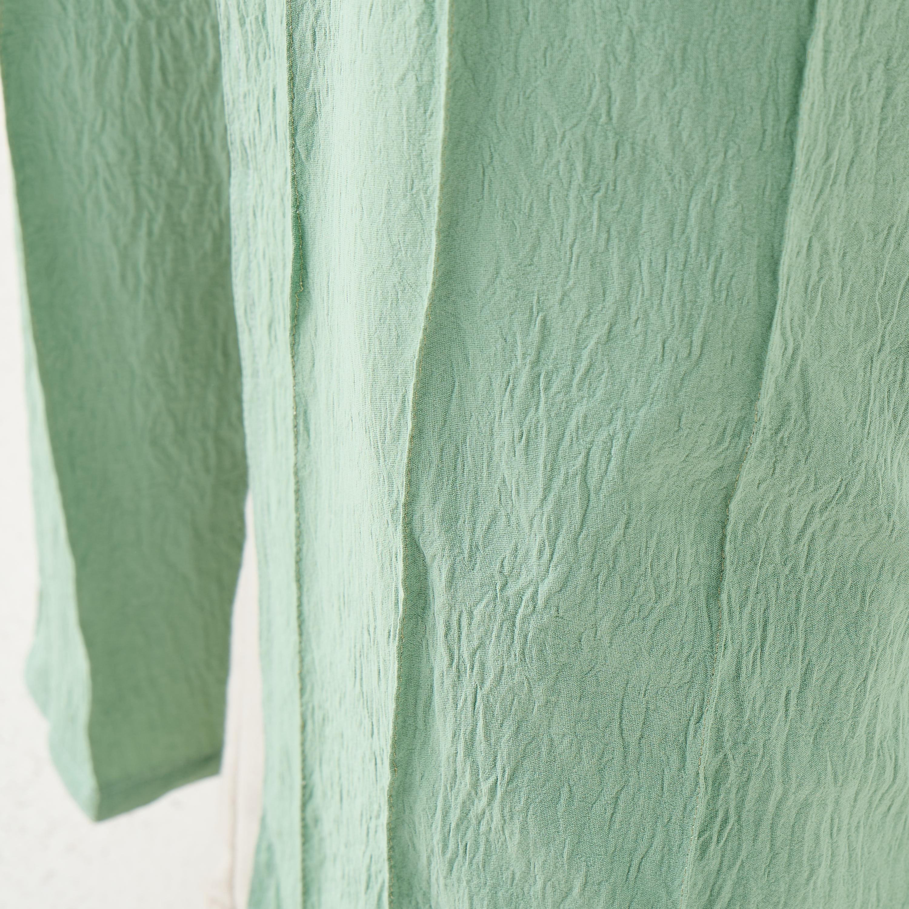 Hadiyath Al Madinah Textured V-neck Abaya-women-arabicclothing-abayas-image-6
