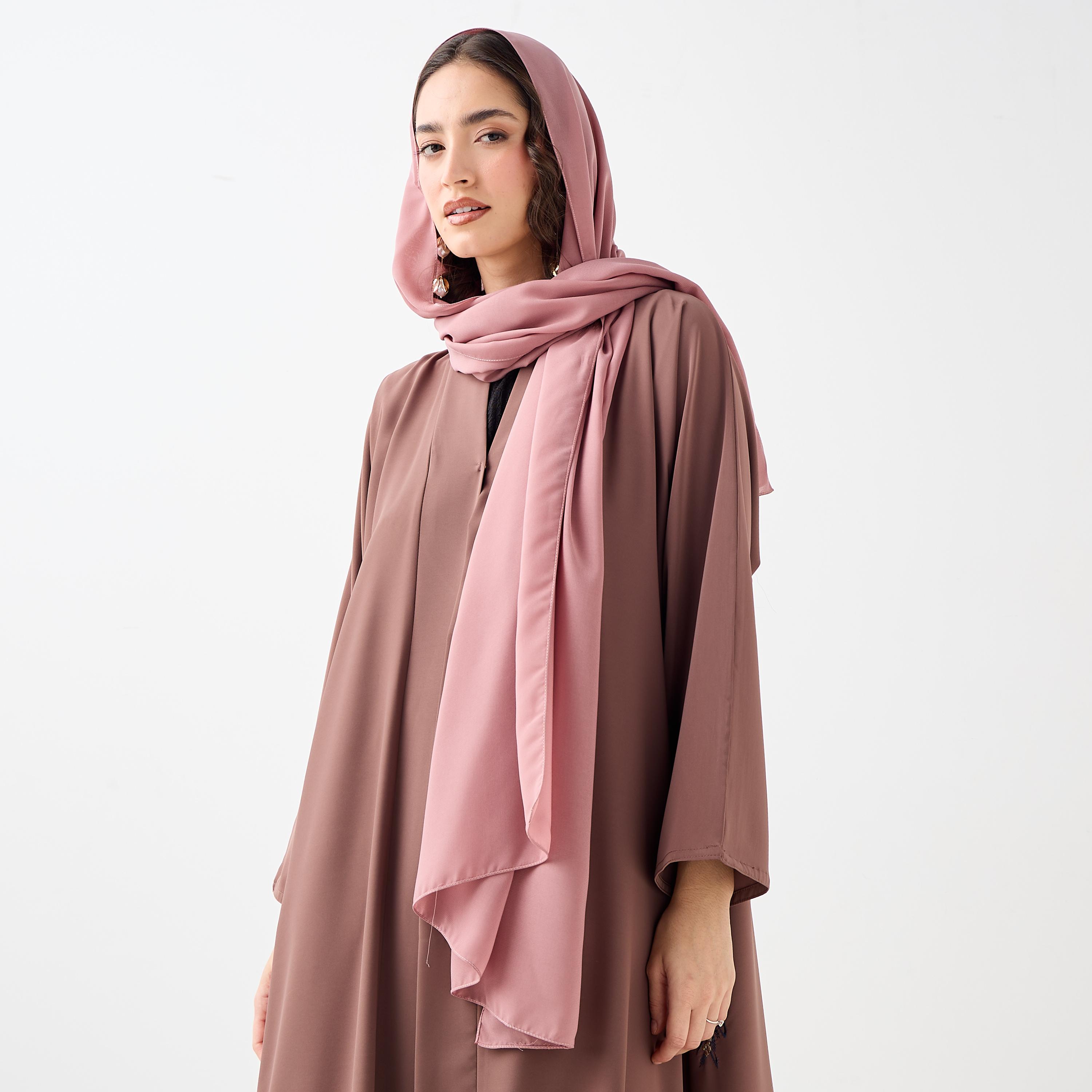 Hadiyath Al Madinah Embroidered Abaya-women-arabicclothing-abayas-image-2
