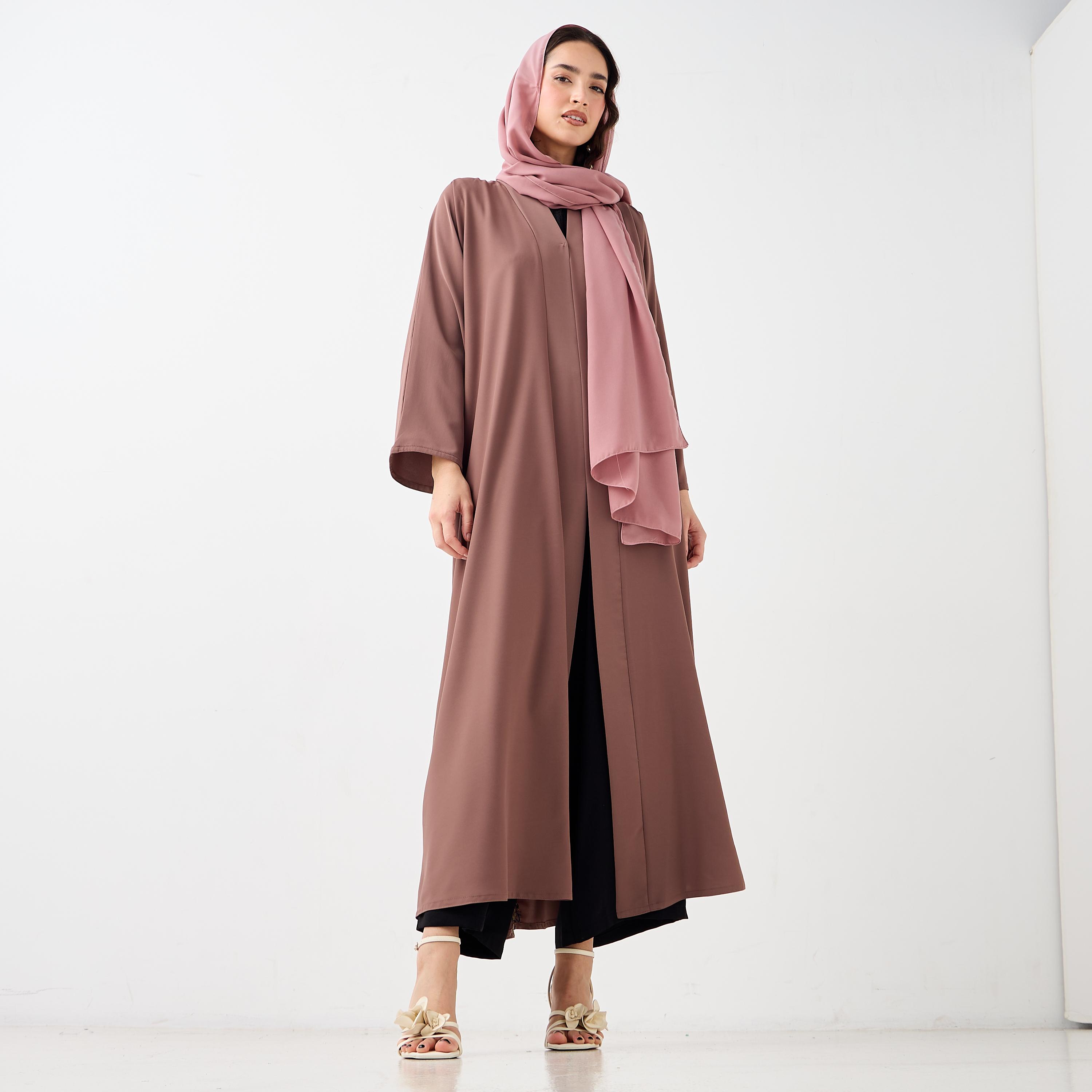 Hadiyath Al Madinah Embroidered Abaya-women-arabicclothing-abayas-image-4