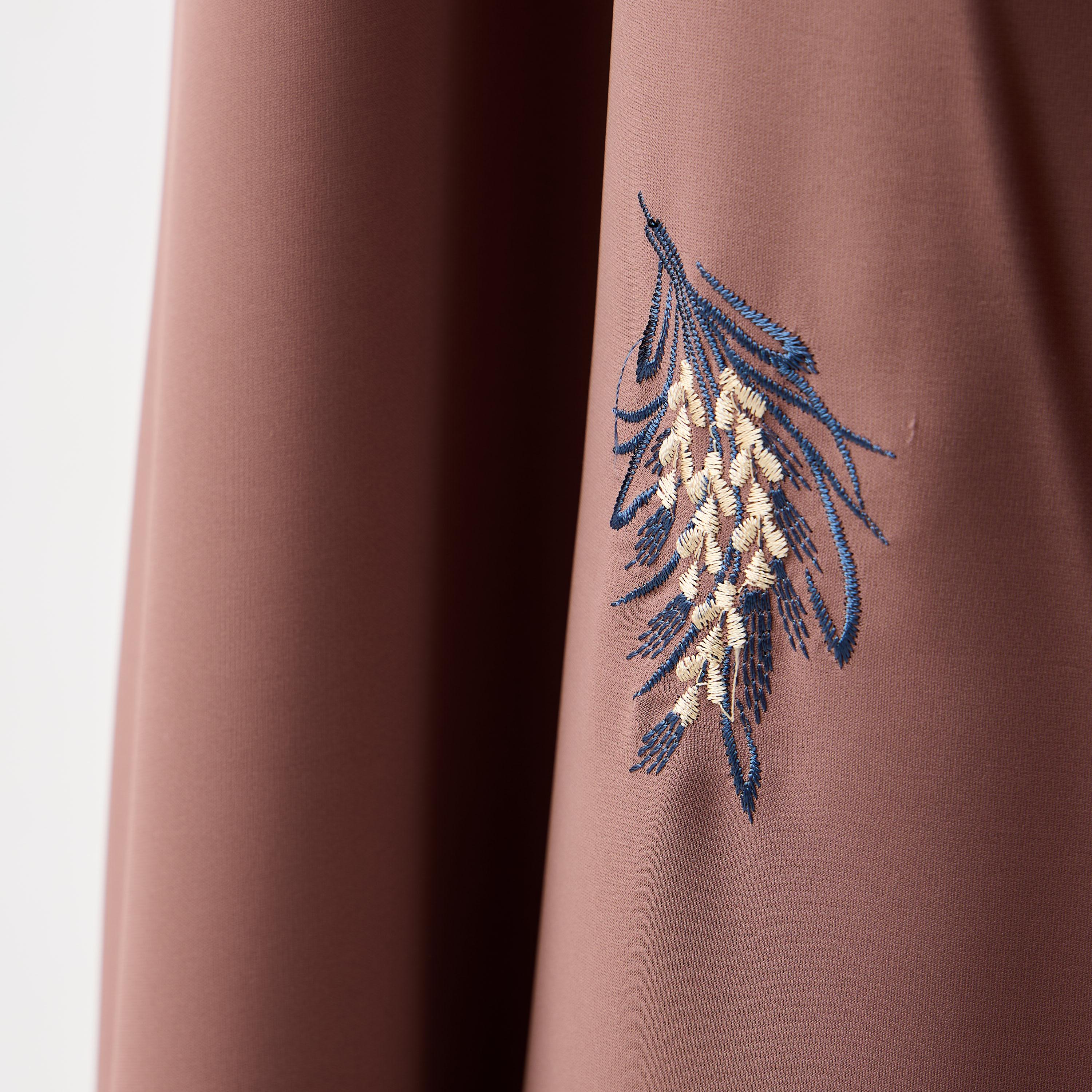 Hadiyath Al Madinah Embroidered Abaya-women-arabicclothing-abayas-image-6