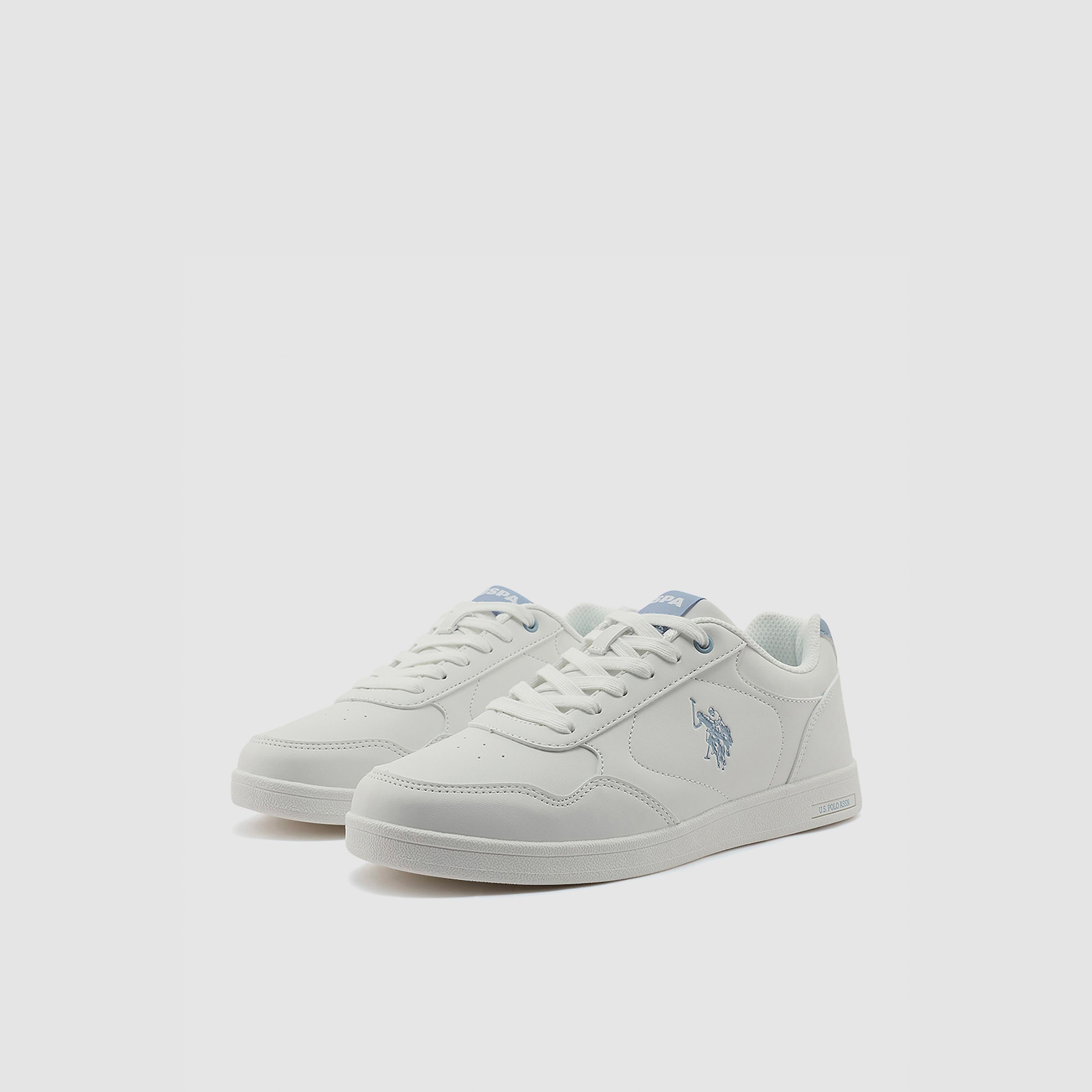 يو. اس. بولو اسن - حذاء رياضي مسطح برباط منخفض الكاحل للنساء | FRAN-GLB-6FX-women-shoes-sneakers-image-1