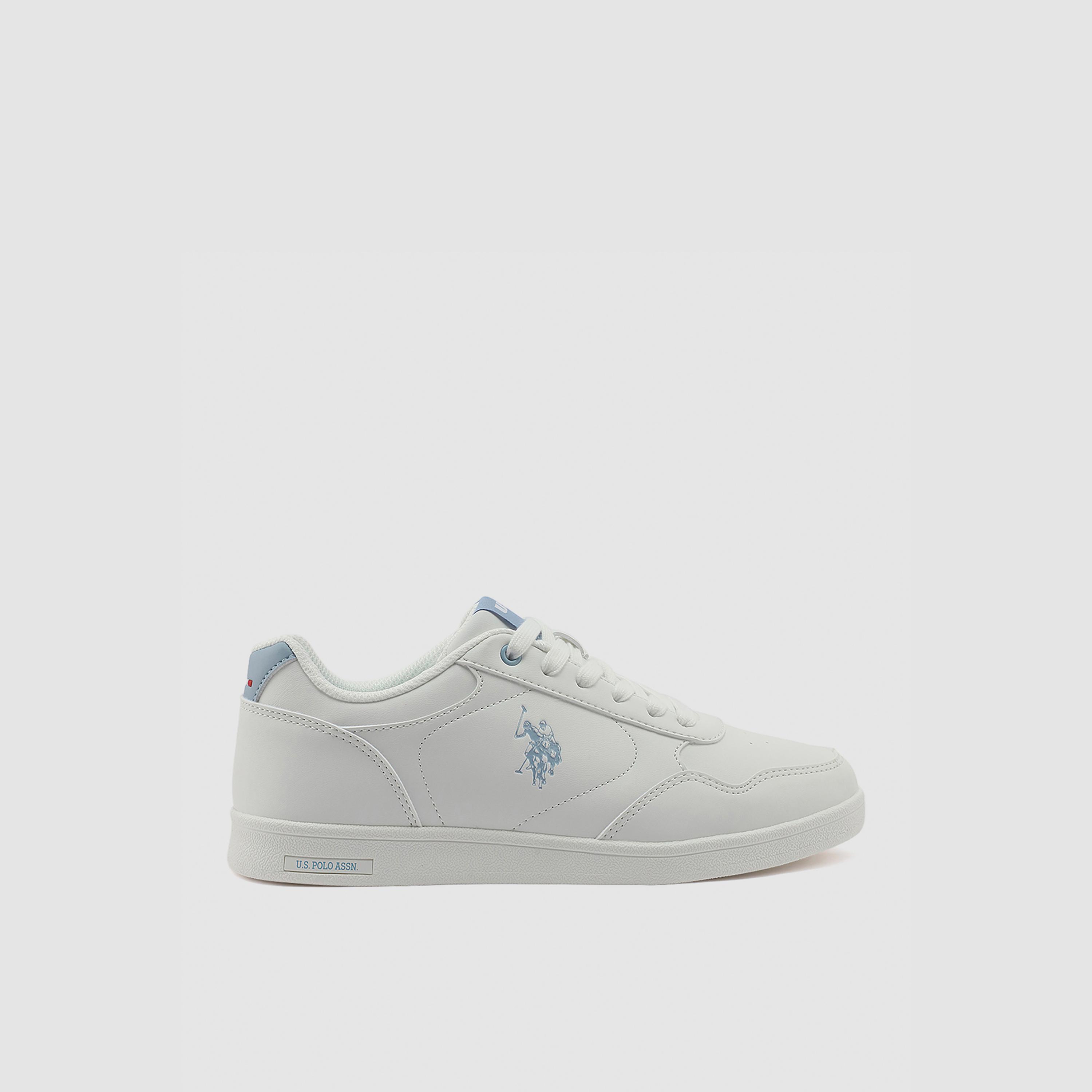 يو. اس. بولو اسن - حذاء رياضي مسطح برباط منخفض الكاحل للنساء | FRAN-GLB-6FX-women-shoes-sneakers-image-3