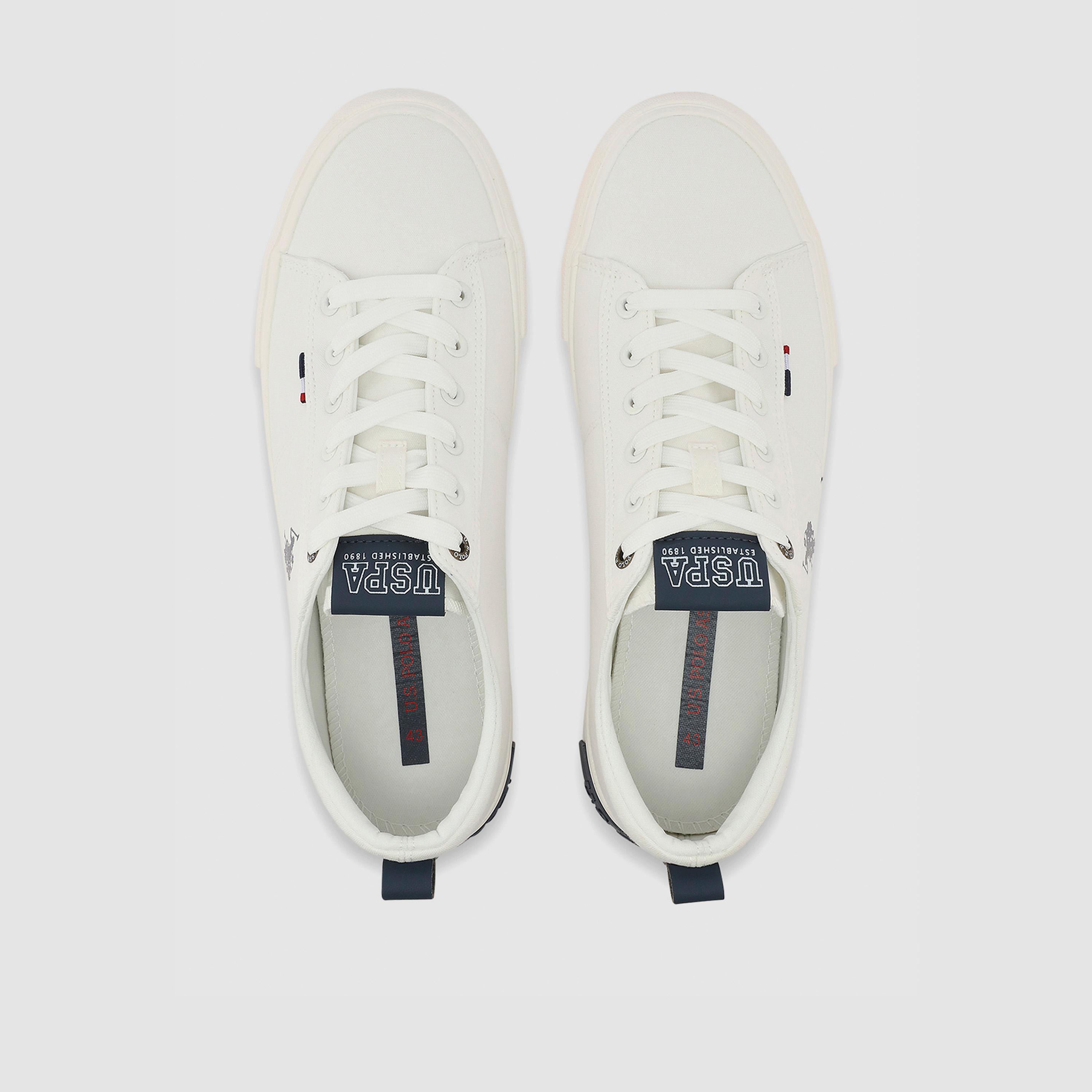 U.S. Polo Assn Men's Lace-Up Low Ankle Sneakers | FRANK-GLB-6FX-men-shoes-sneakers-image-4