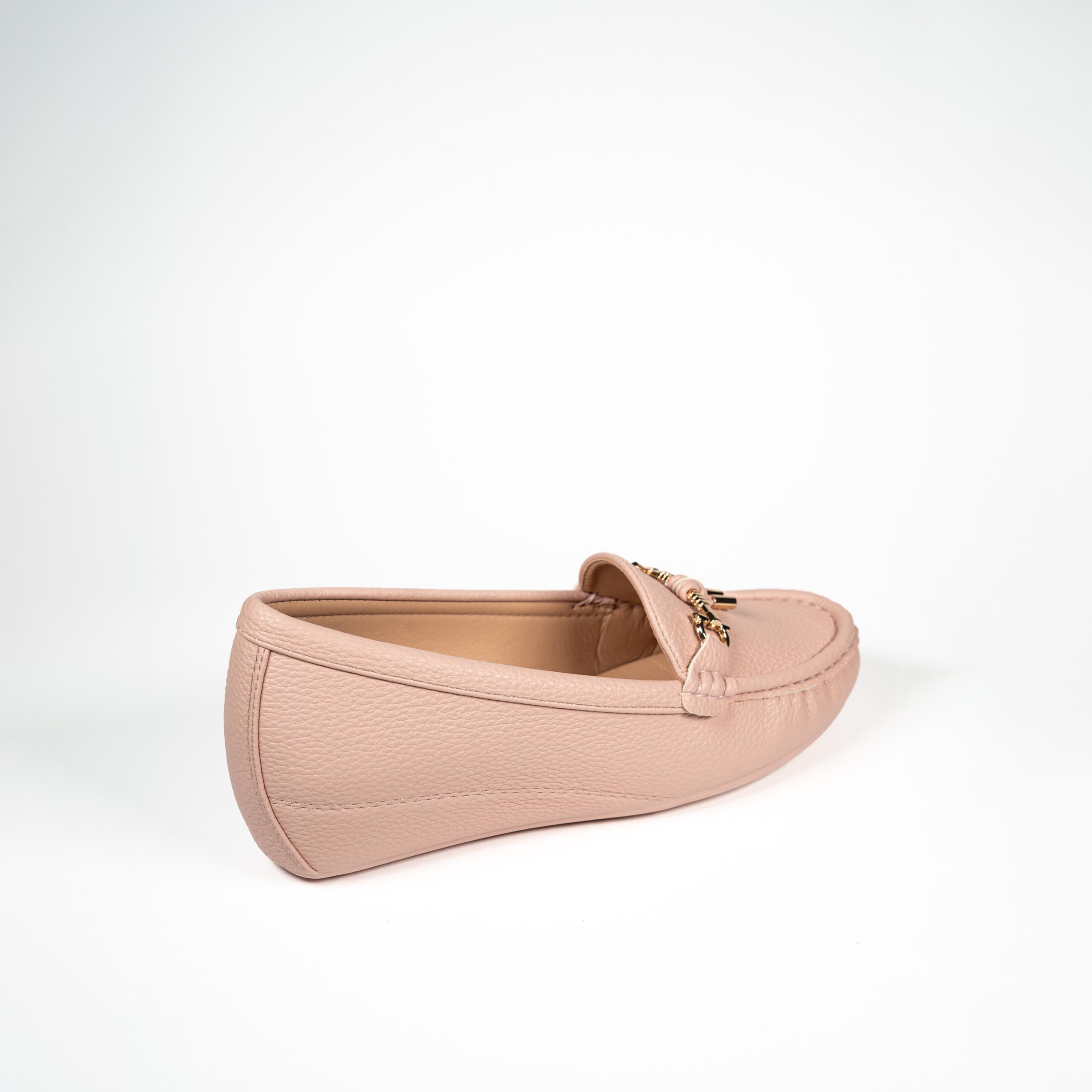 جيومني - حذاء ايبل سهل الارتداء بكعب إسفيني للنساء | G25225-24-PINK-women-shoes-loafersandmoccasins-image-5