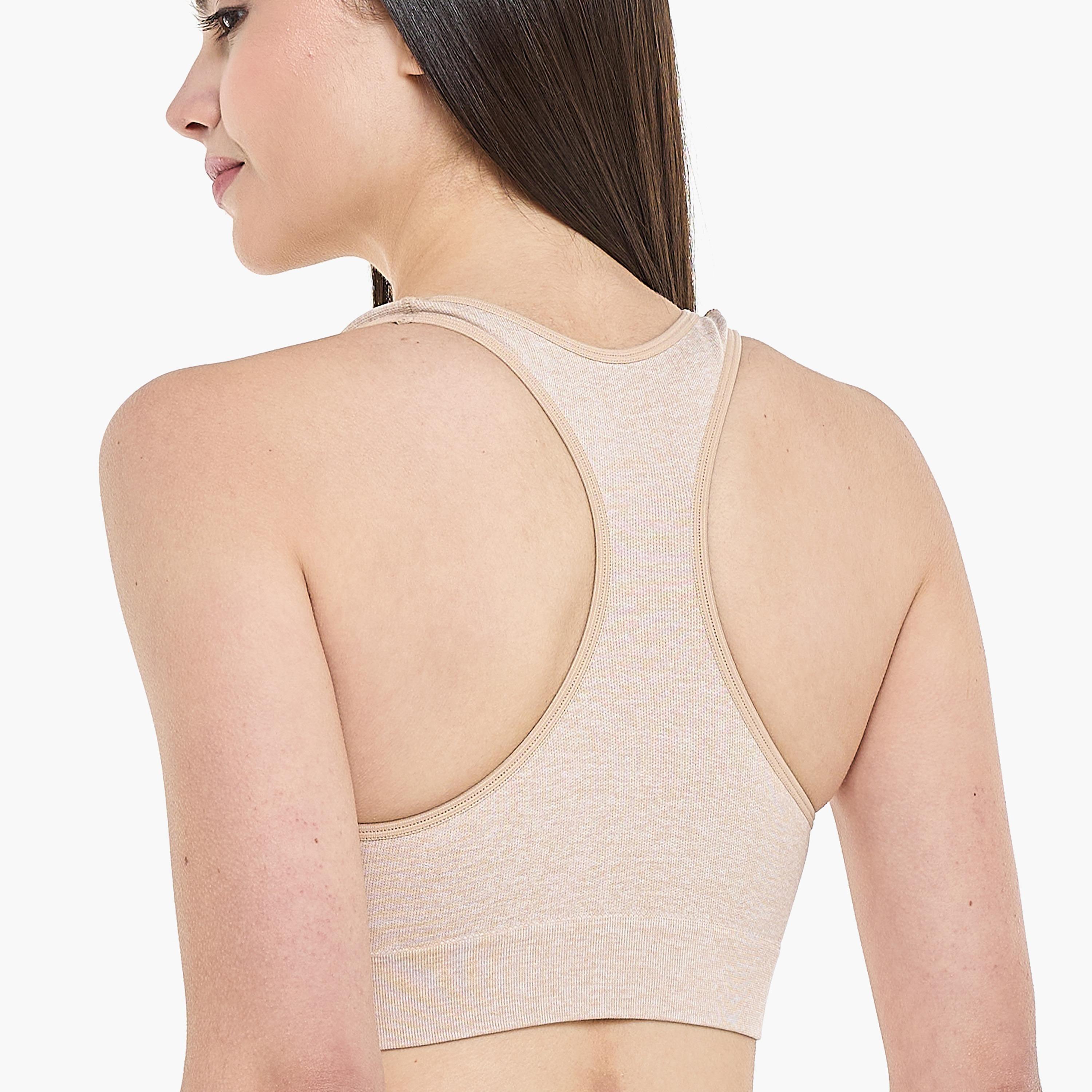 حمالة صدر رياضية للنساء من هنس مبطنة بشكل خفيف وبدون أسلاك بظهر متسابق بدون خياطة-women-clothing-lingerie-bras-image-10
